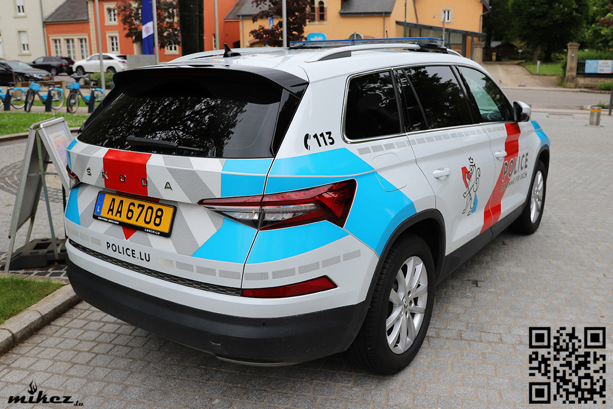 Police Lëtzebuerg - Skoda Kodiaq