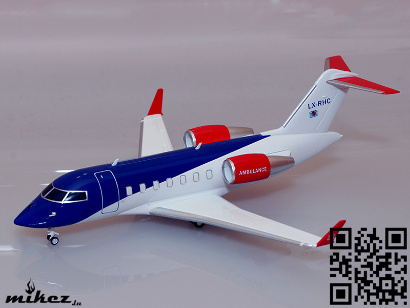 Bombardier Challenger 605, 1:100