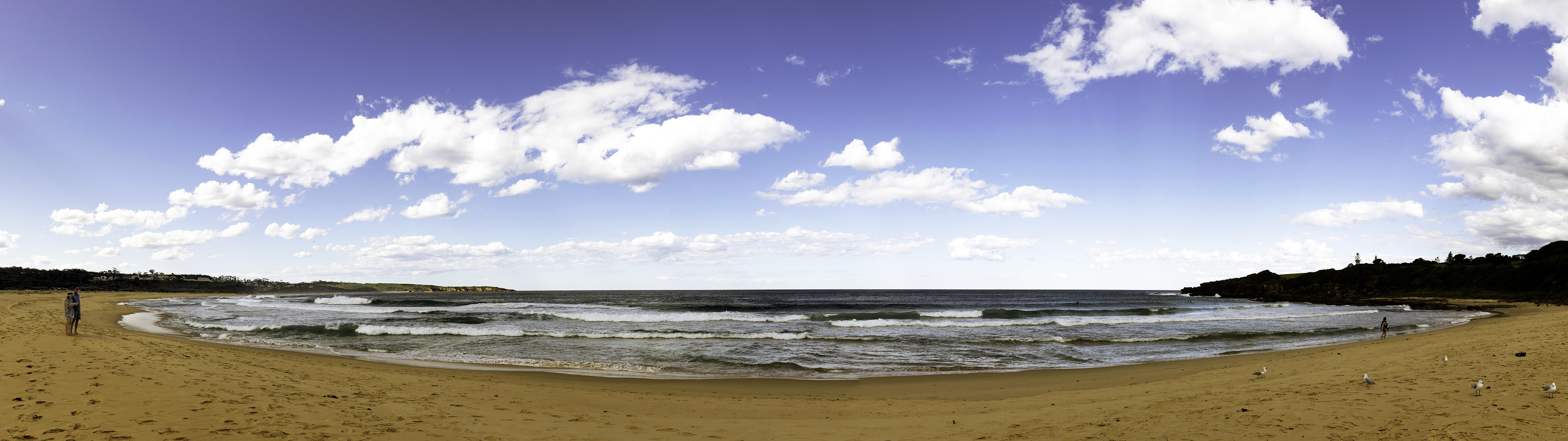 Merimbula - Panoramic View - Short Point Beach