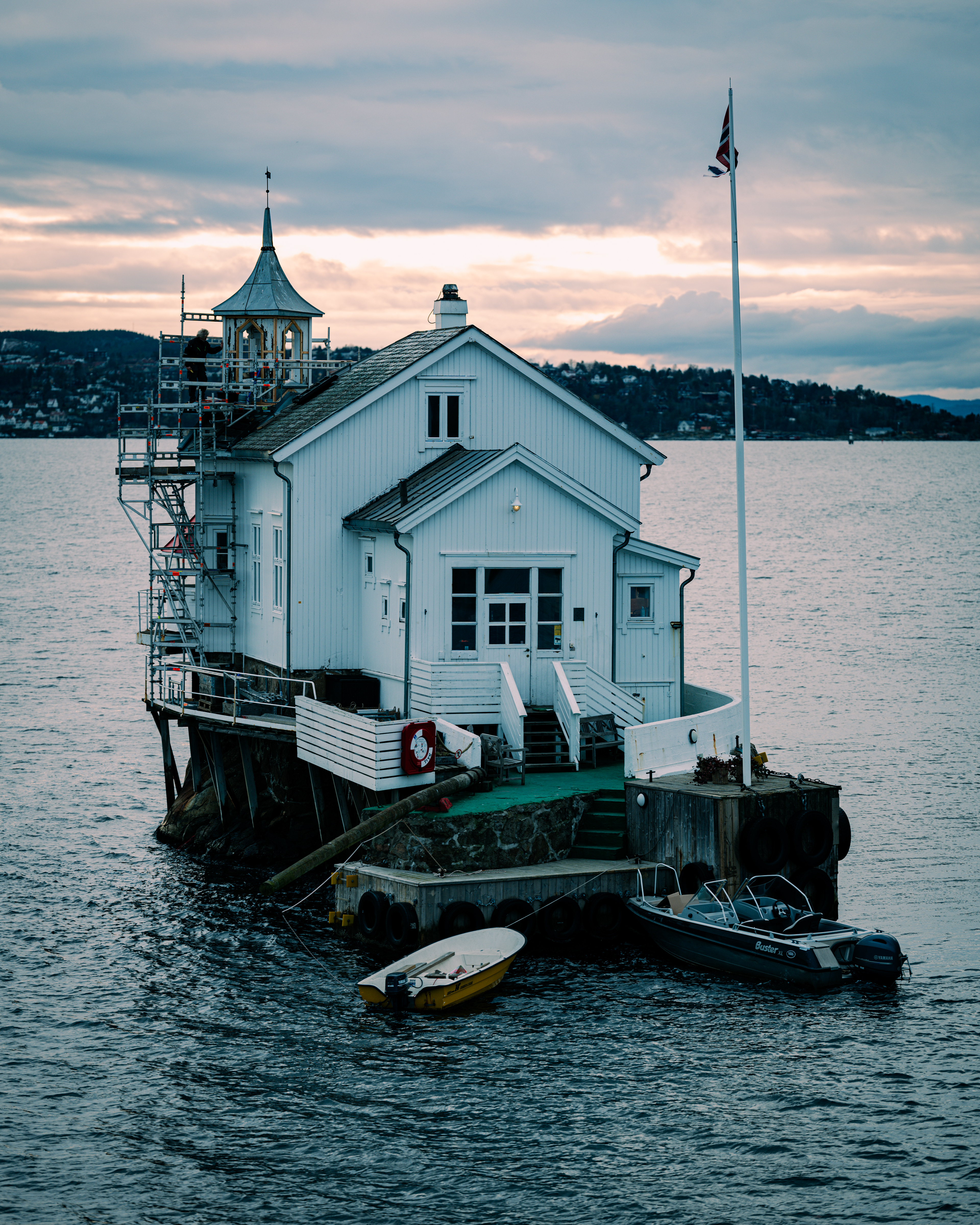 Lighthouse in Oslo Fjords