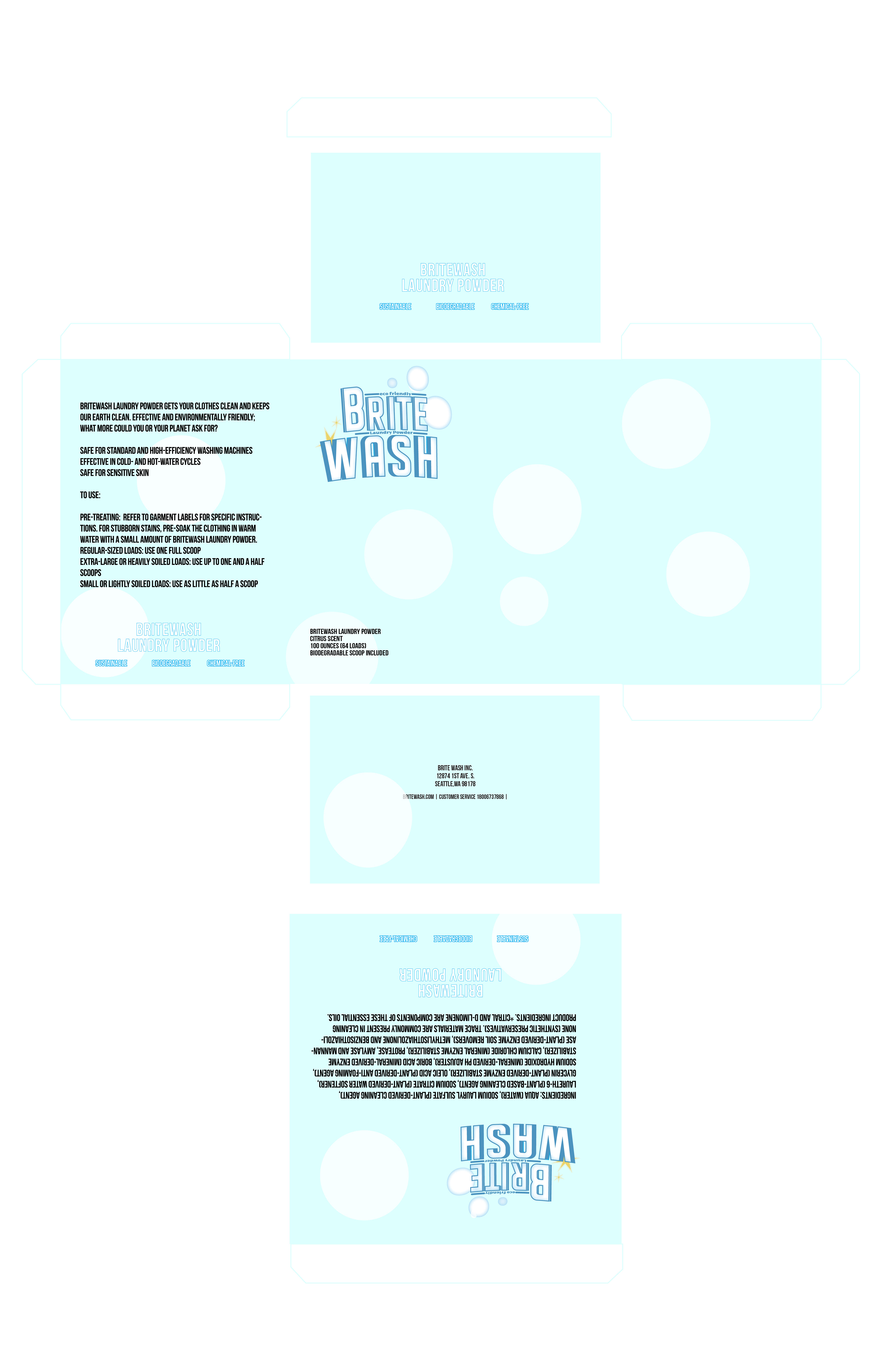 Brite Wash Flatbox