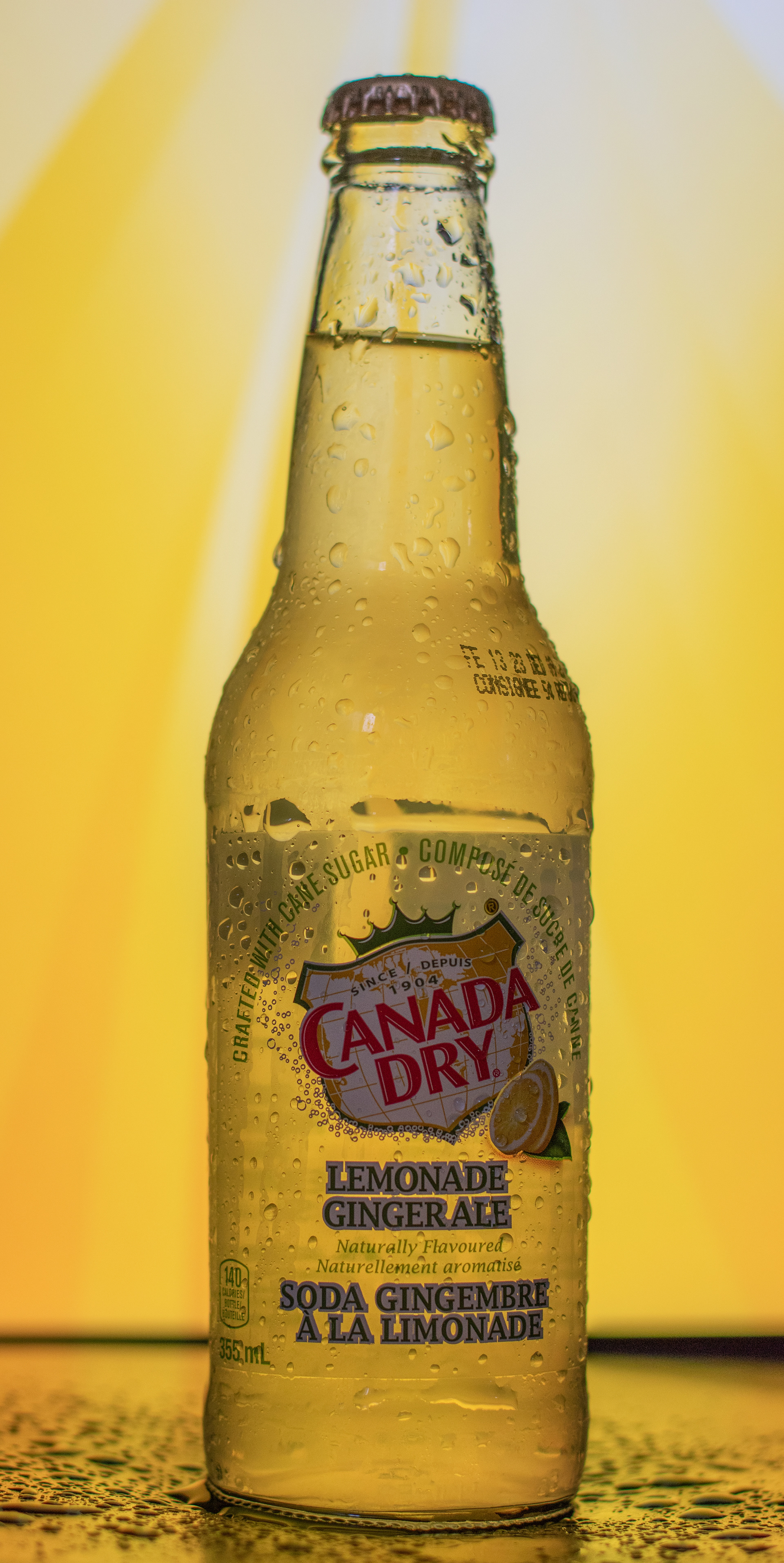Product Photography with drinks using natural/artificial lighting