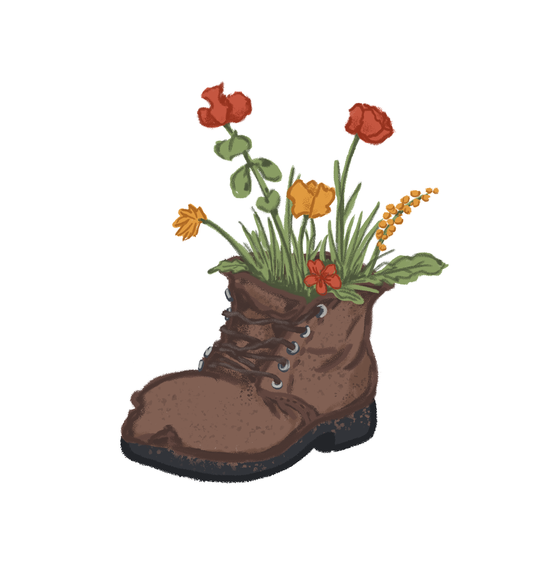 Digital illustration for my sticker shop