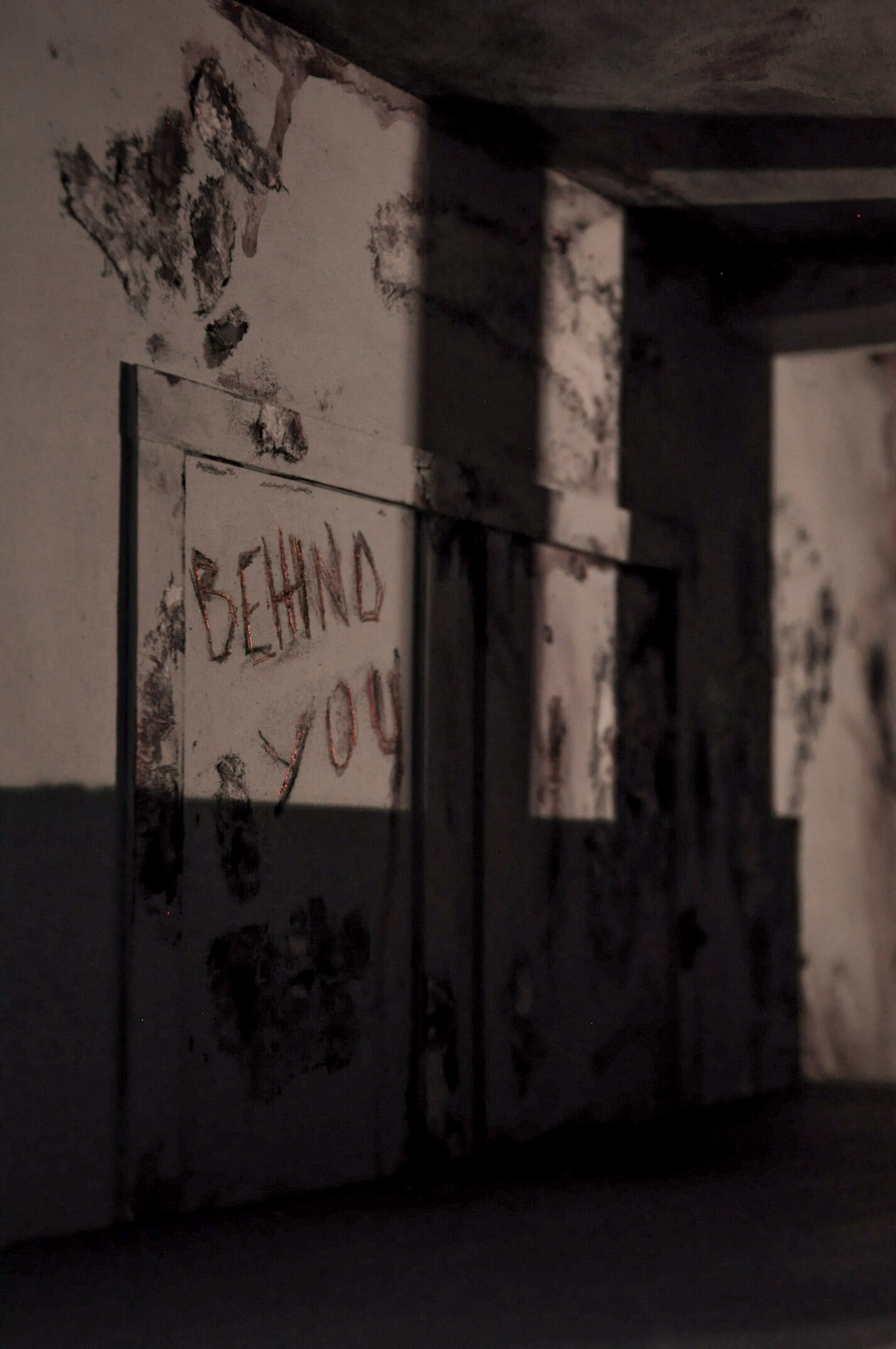 Haunted house scale model