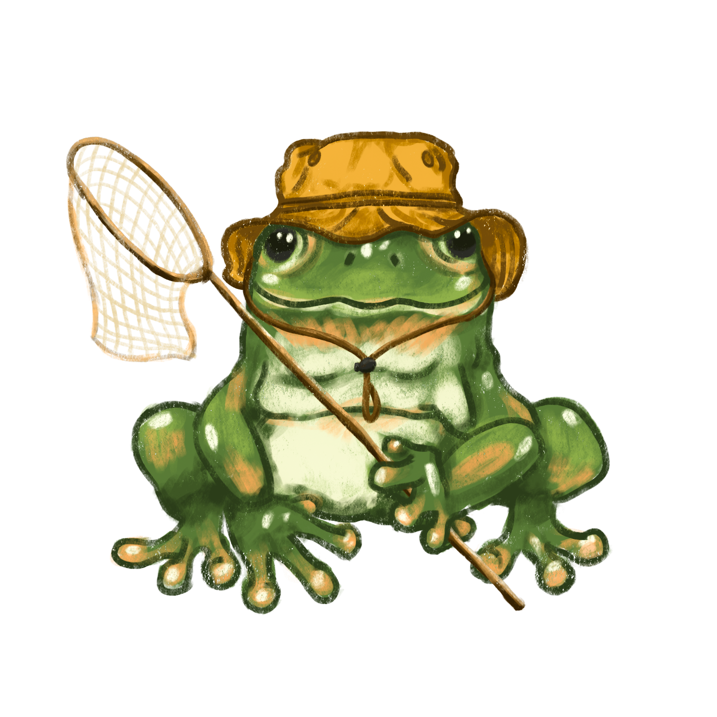 Digital illustration for my sticker shop