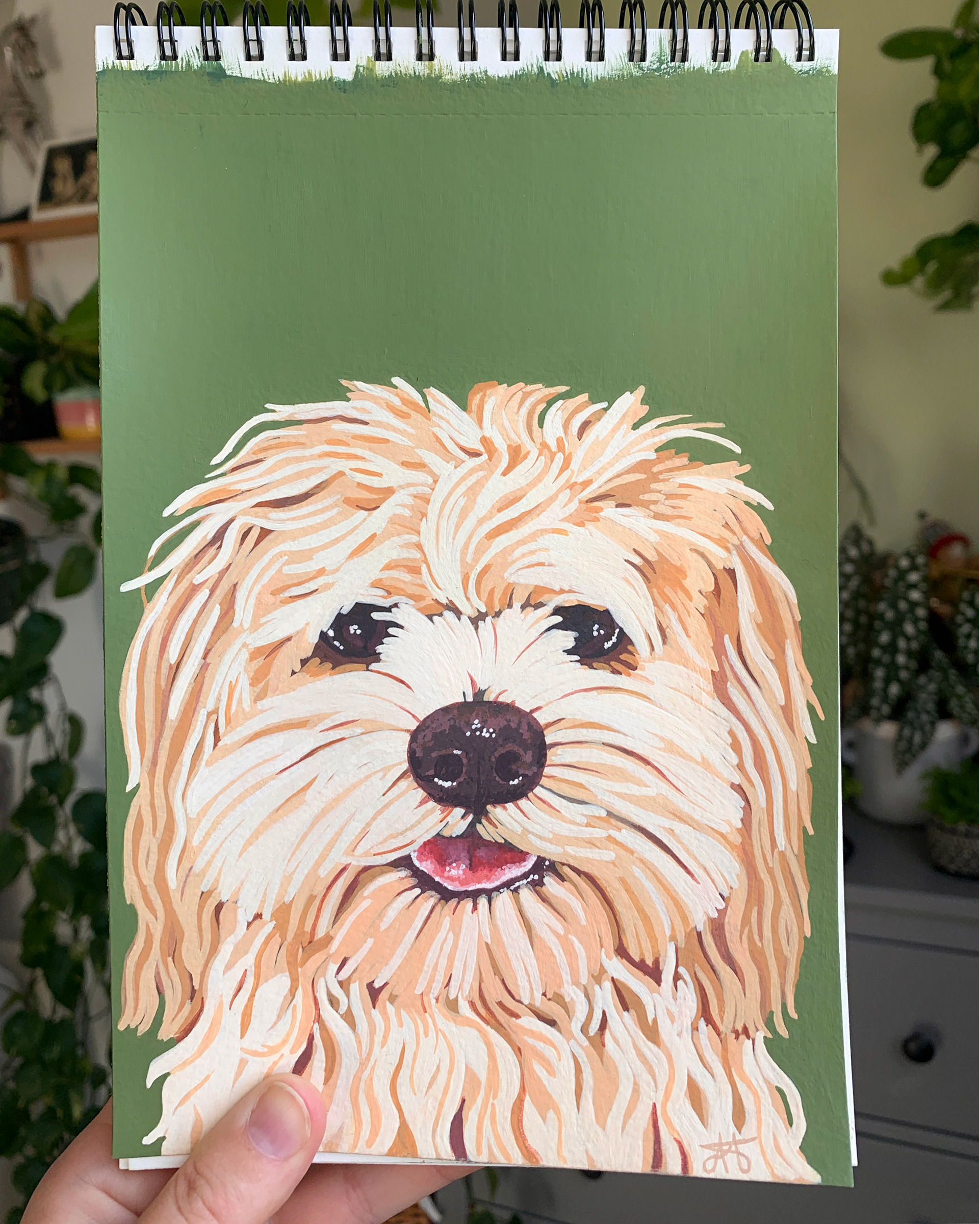 Pet portrait for Anne&Max