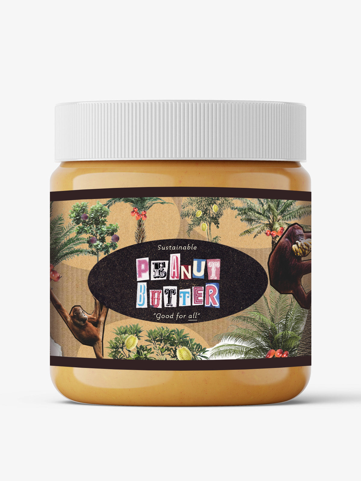 Product design concept: sustainable peanut butter!