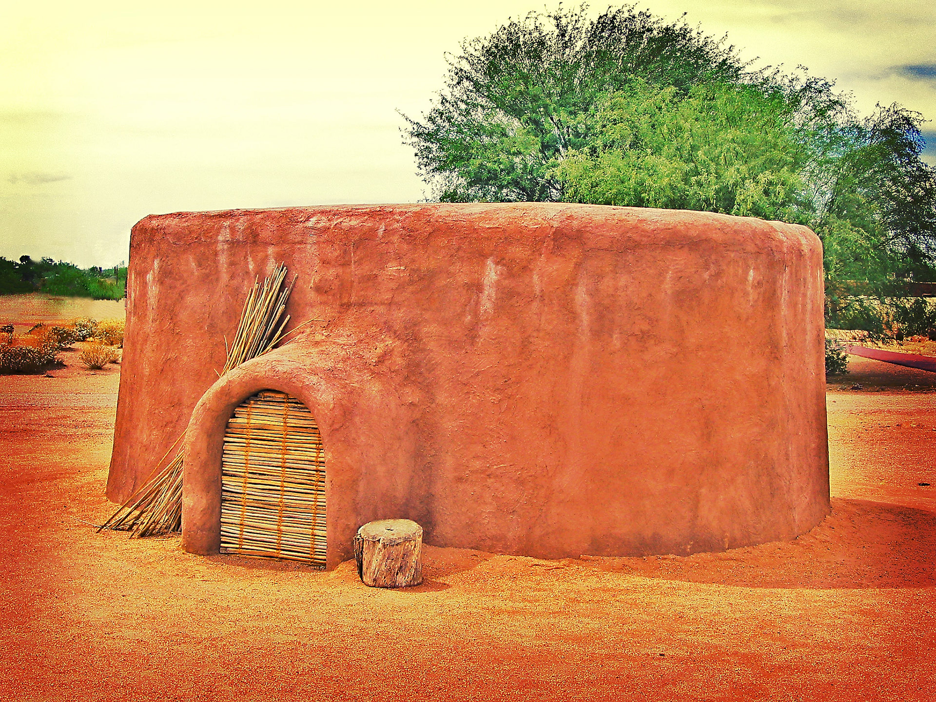 Arizona Pueblo Home 09-04-2004