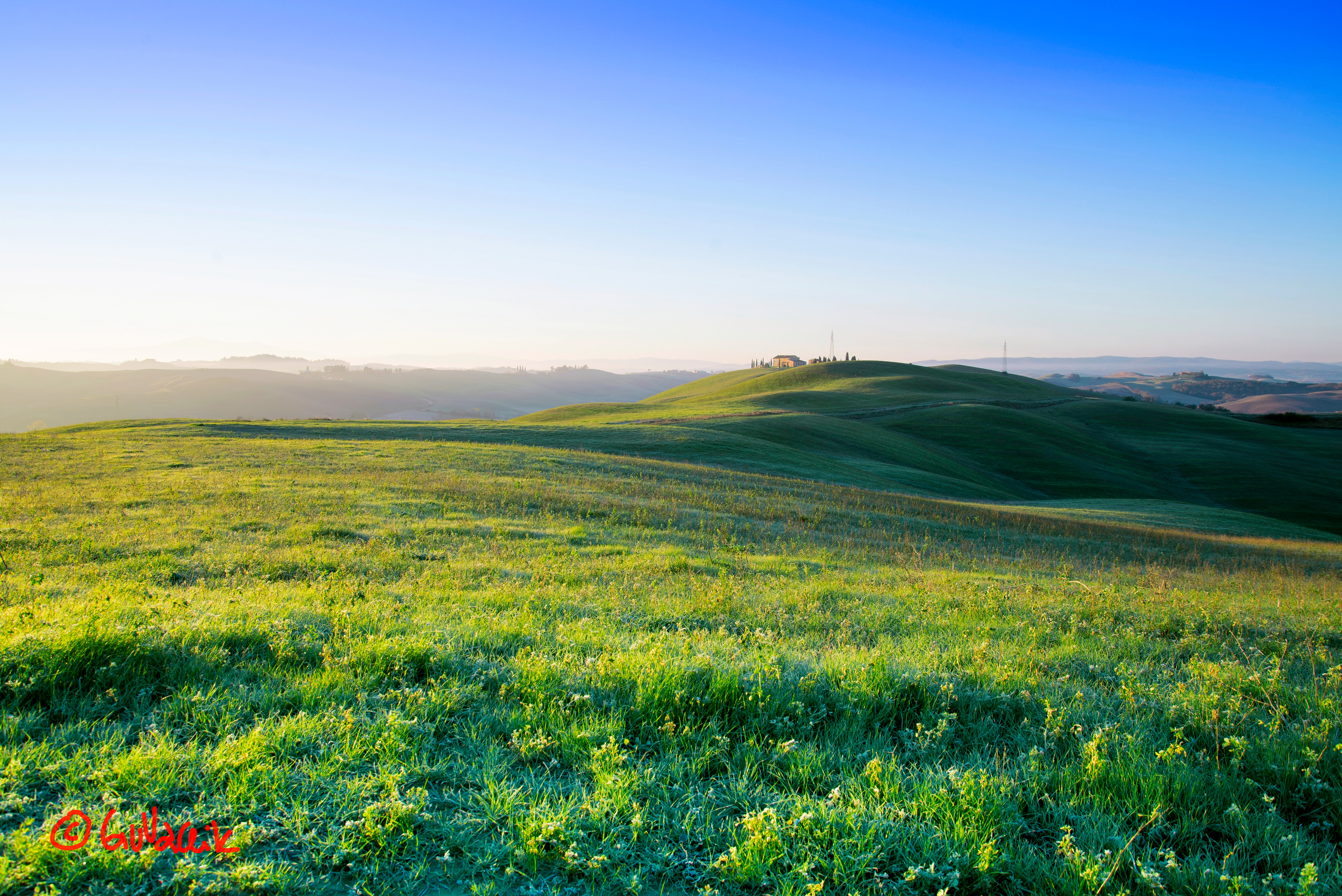Dawn on the Crete Senesi