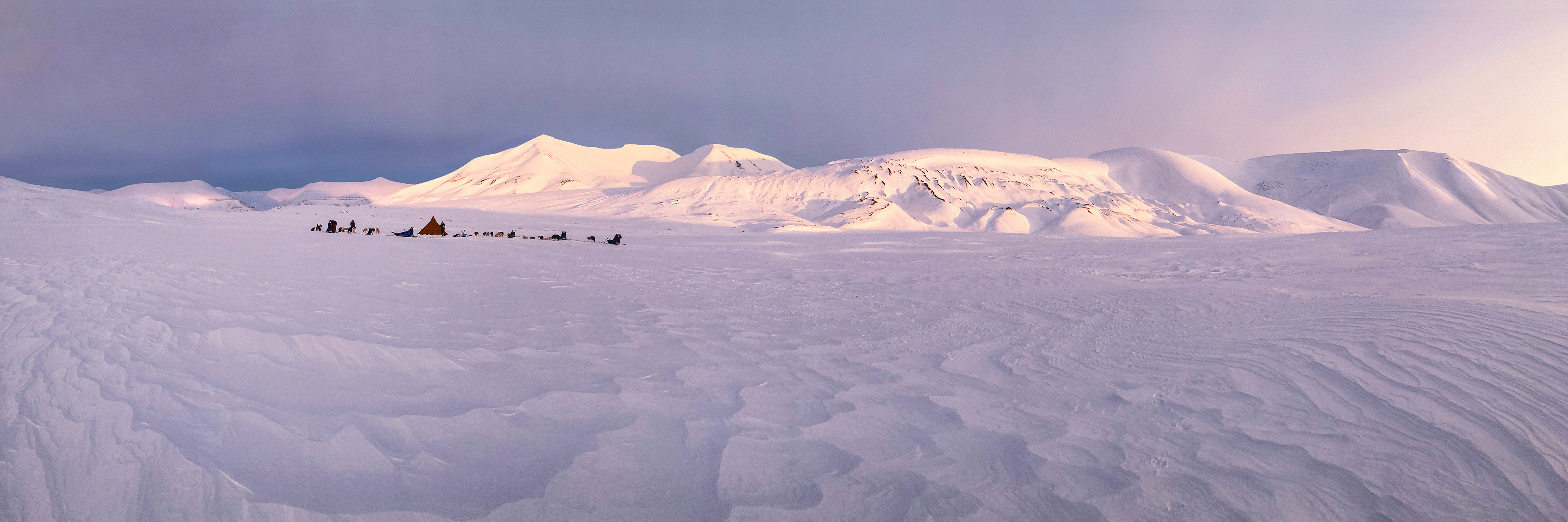 Grøndalspaset   Overnight camp