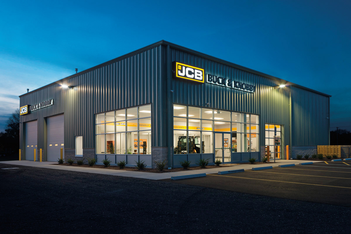New JCB branded dealer - exterior