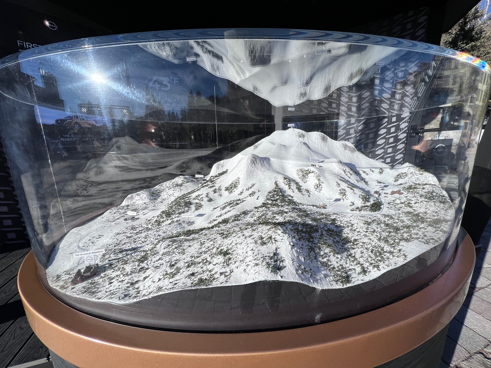 3D map of mountain