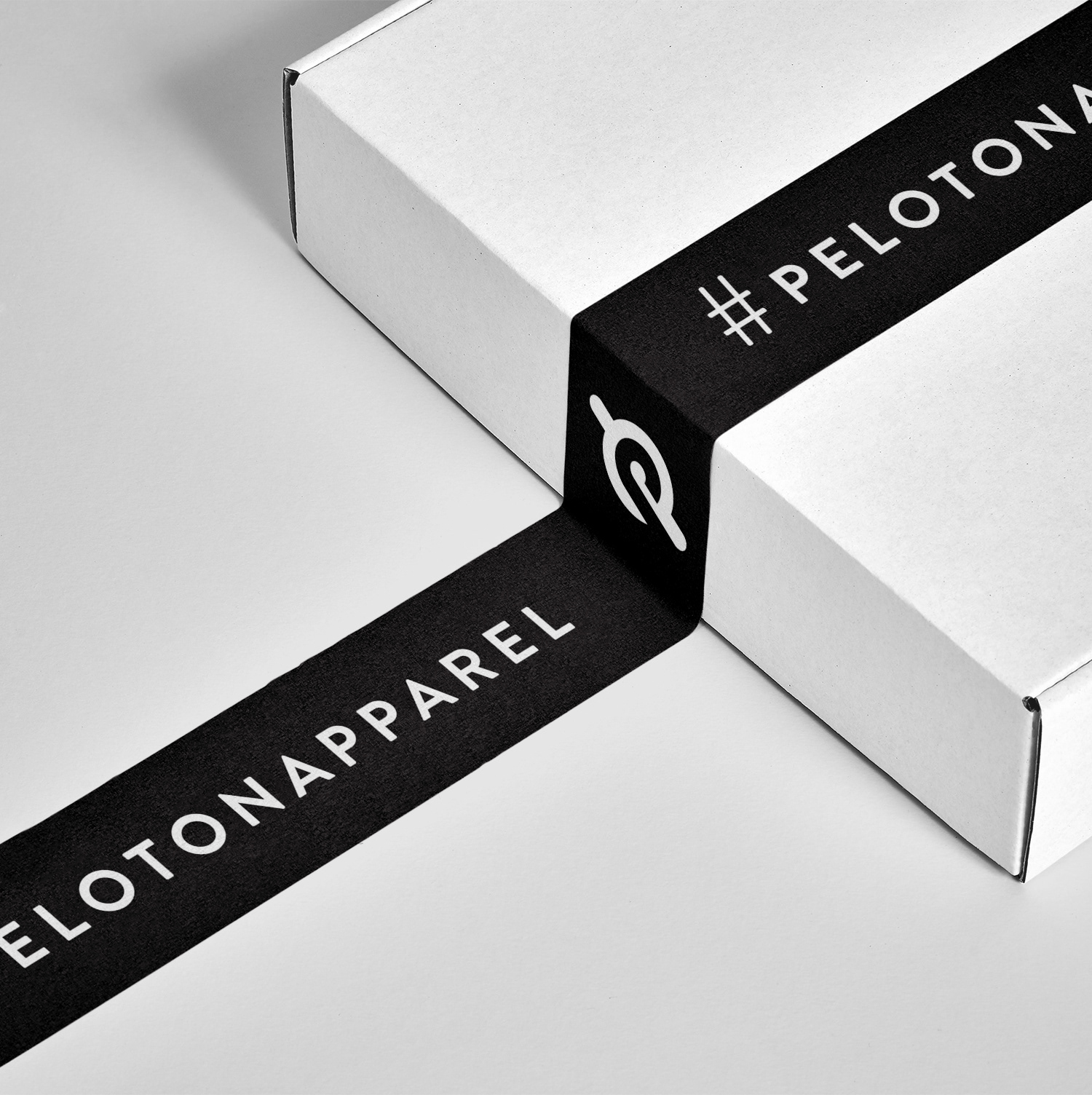 Exterior box branded tape