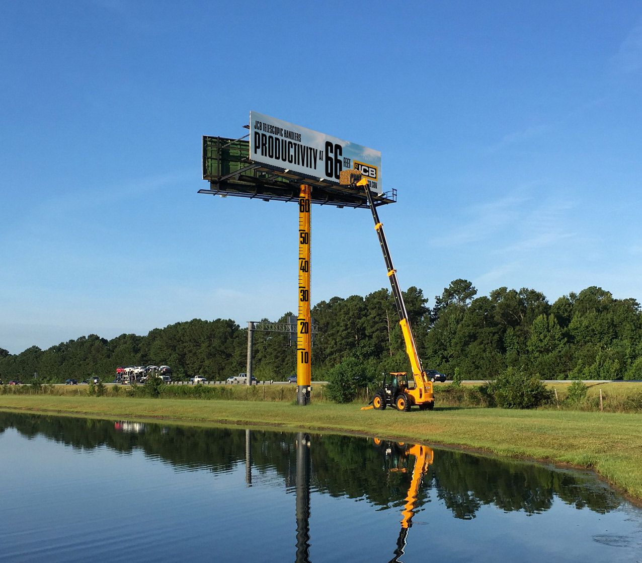 I-95 billboard on JCB property