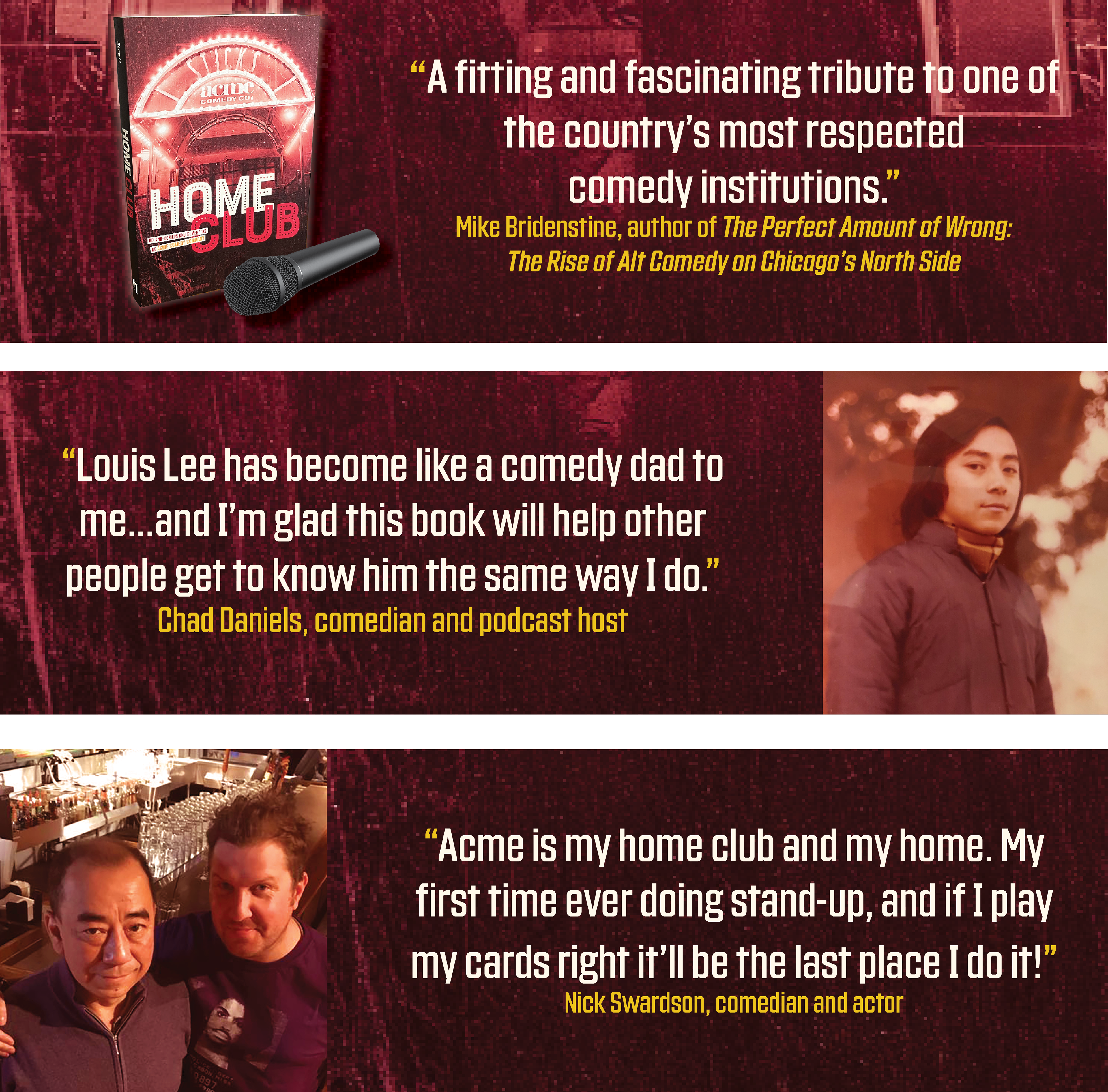 Patrick Strait, Home Club A+ Ad