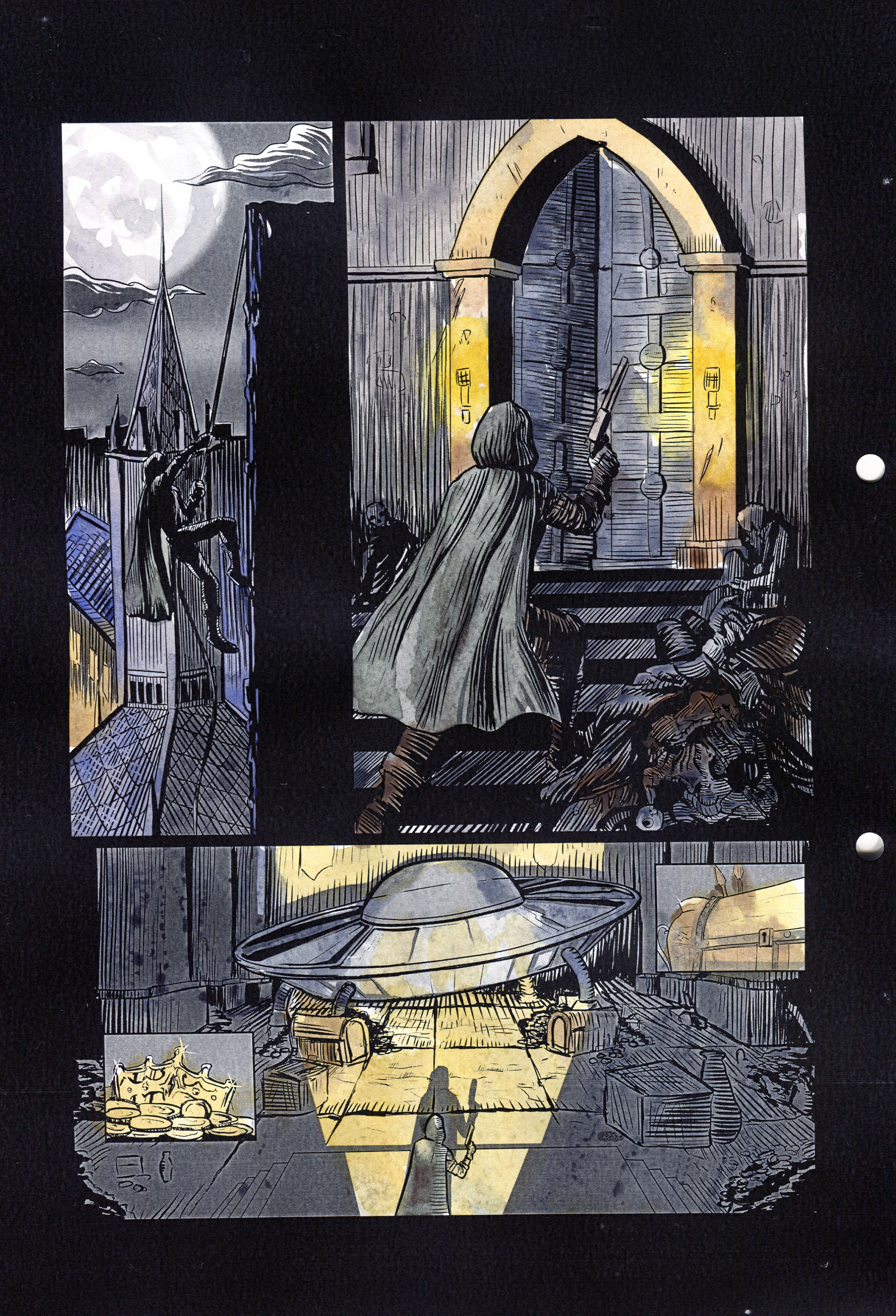 Story by Travis Libin, Lineart by Chrizztann Villon