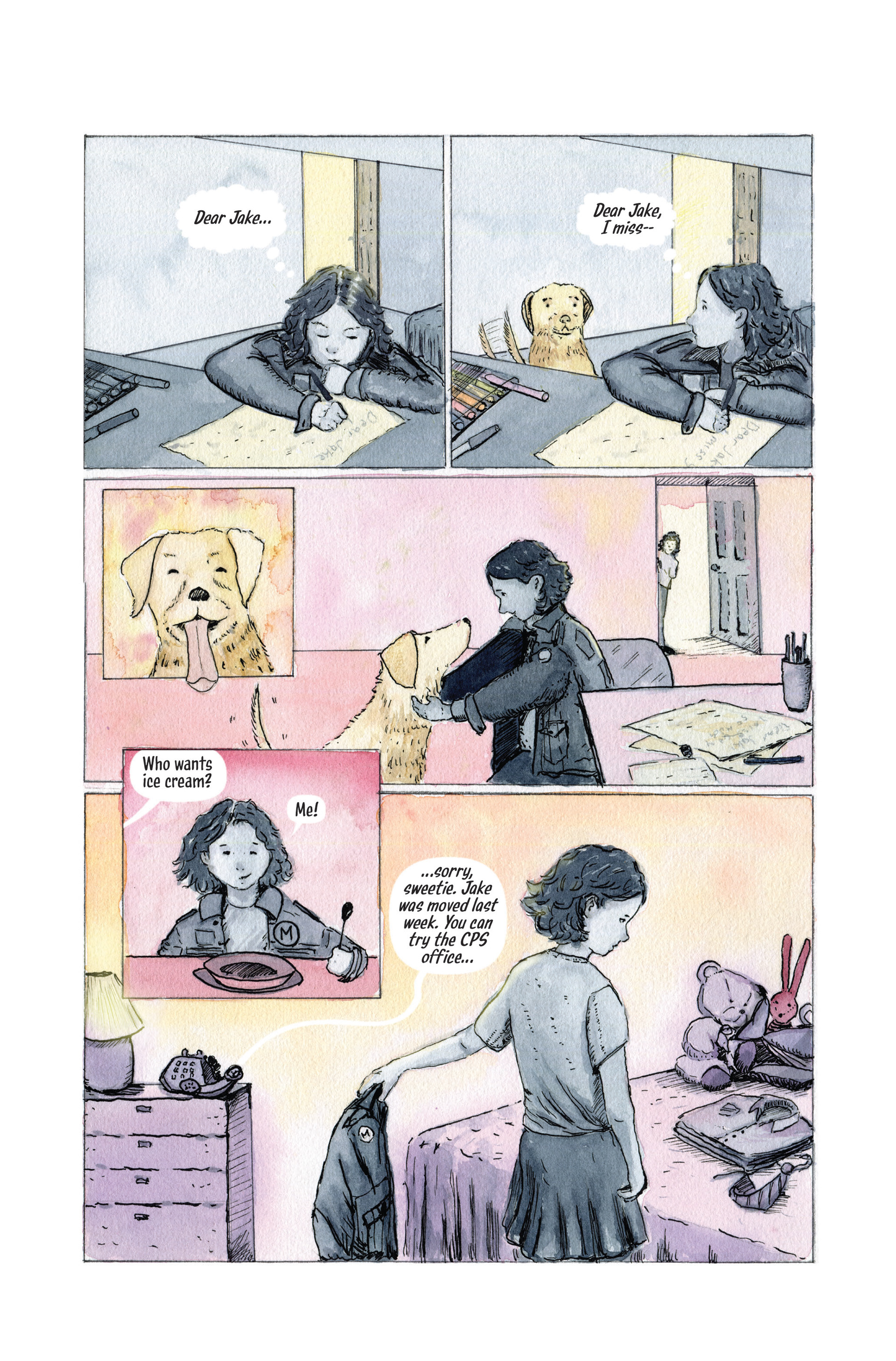 Page 3 of "Malachite", published in the "Scott Snyder presents Tales from the Cloakroom Anthology". Story and art by me, letters by Lyndon Radchenka.