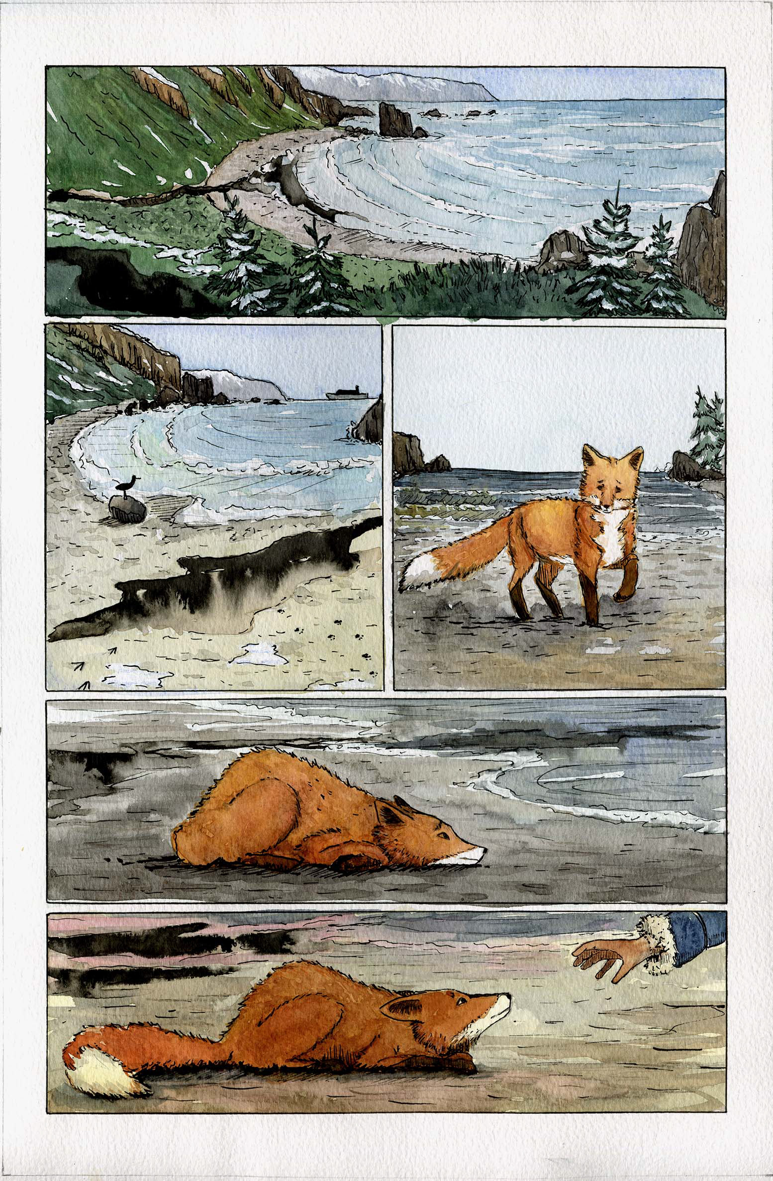 Art by me, story by Trey Pasch