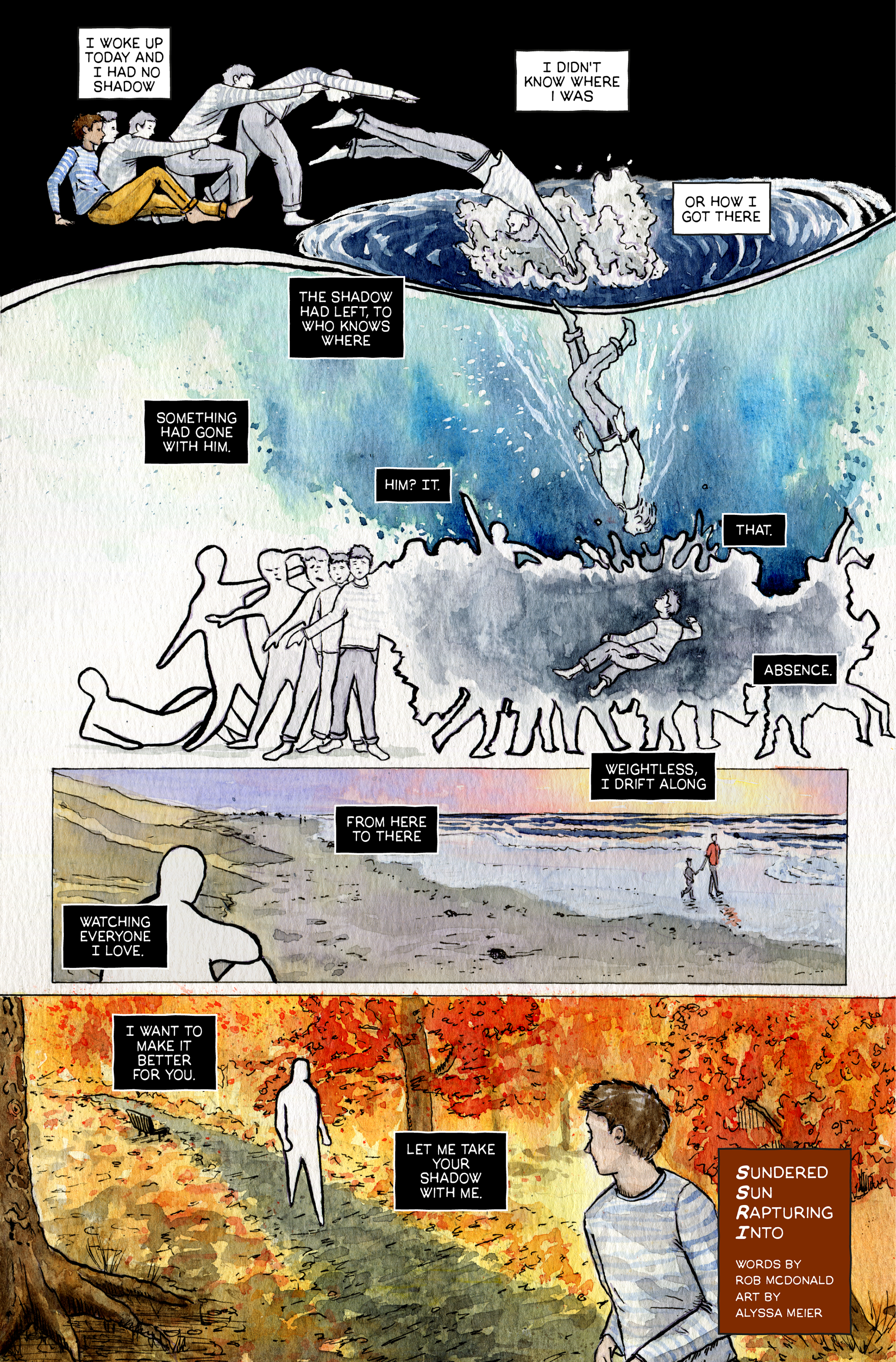 SSRI, Art, Letters and Colours by me, Words by Rob McDonald