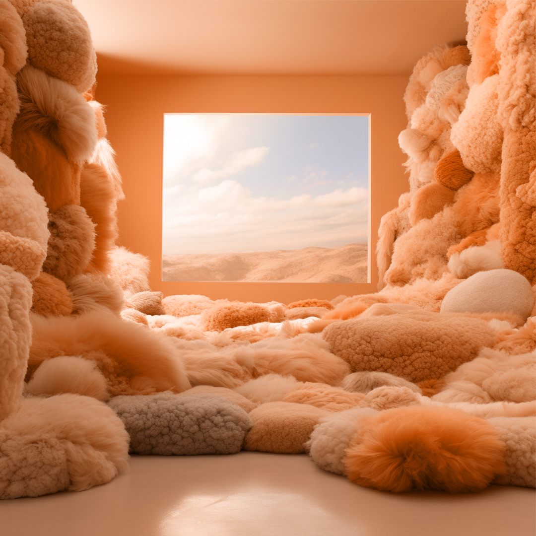 Custom work by Bebhinne Jennings for "Pantone Color of the Year"