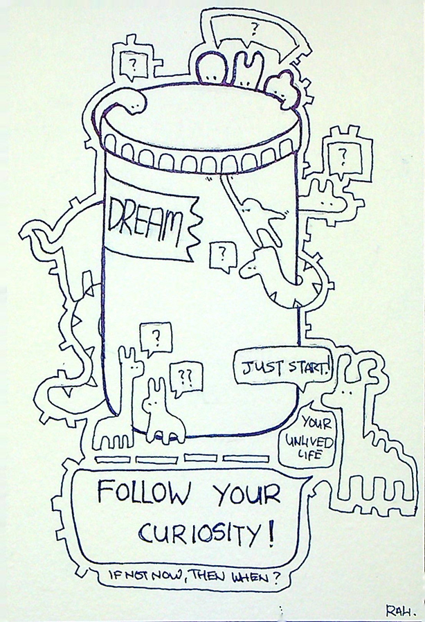 Follow your curiosity. If not now then when?