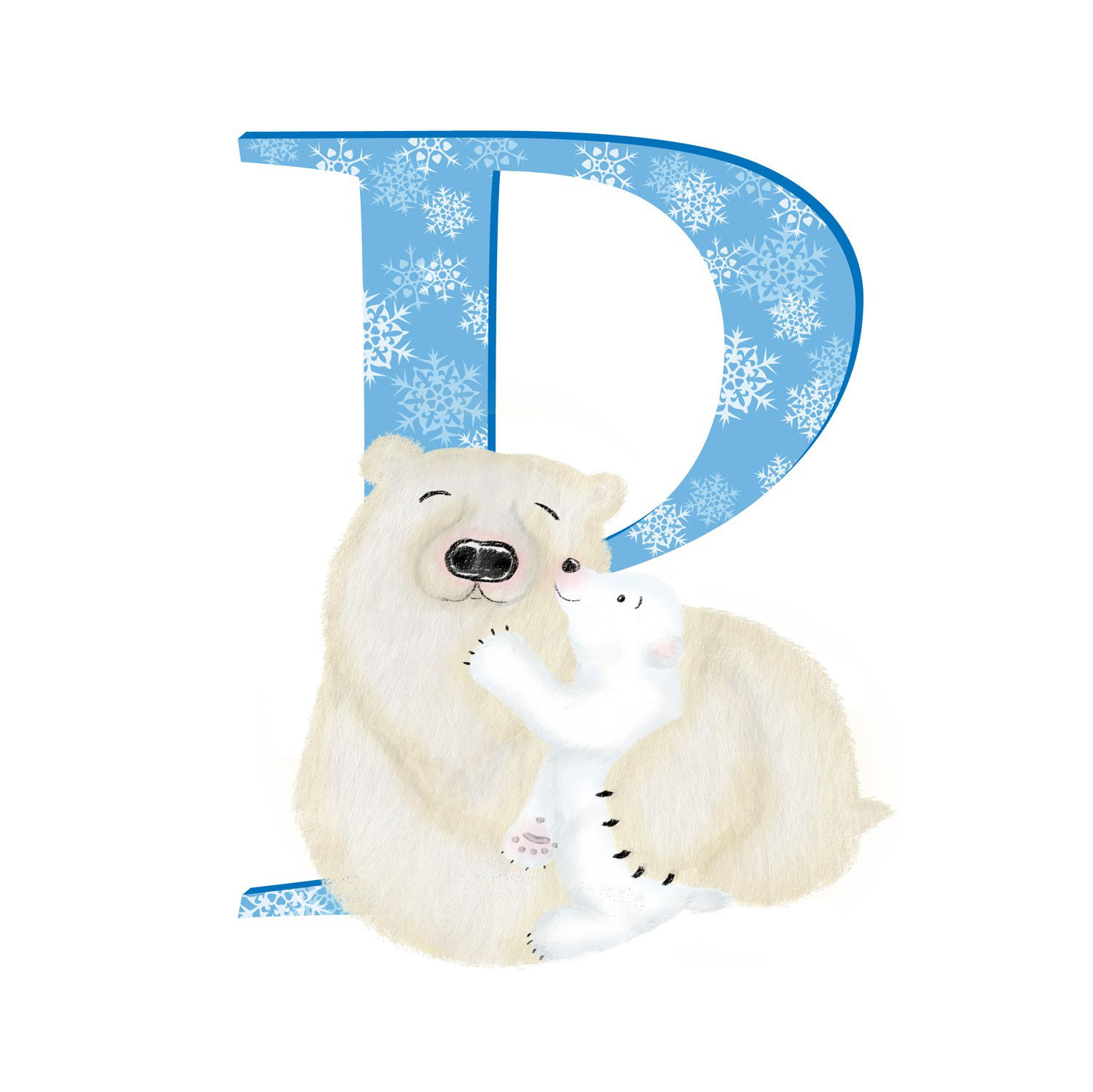 P is for polar bear