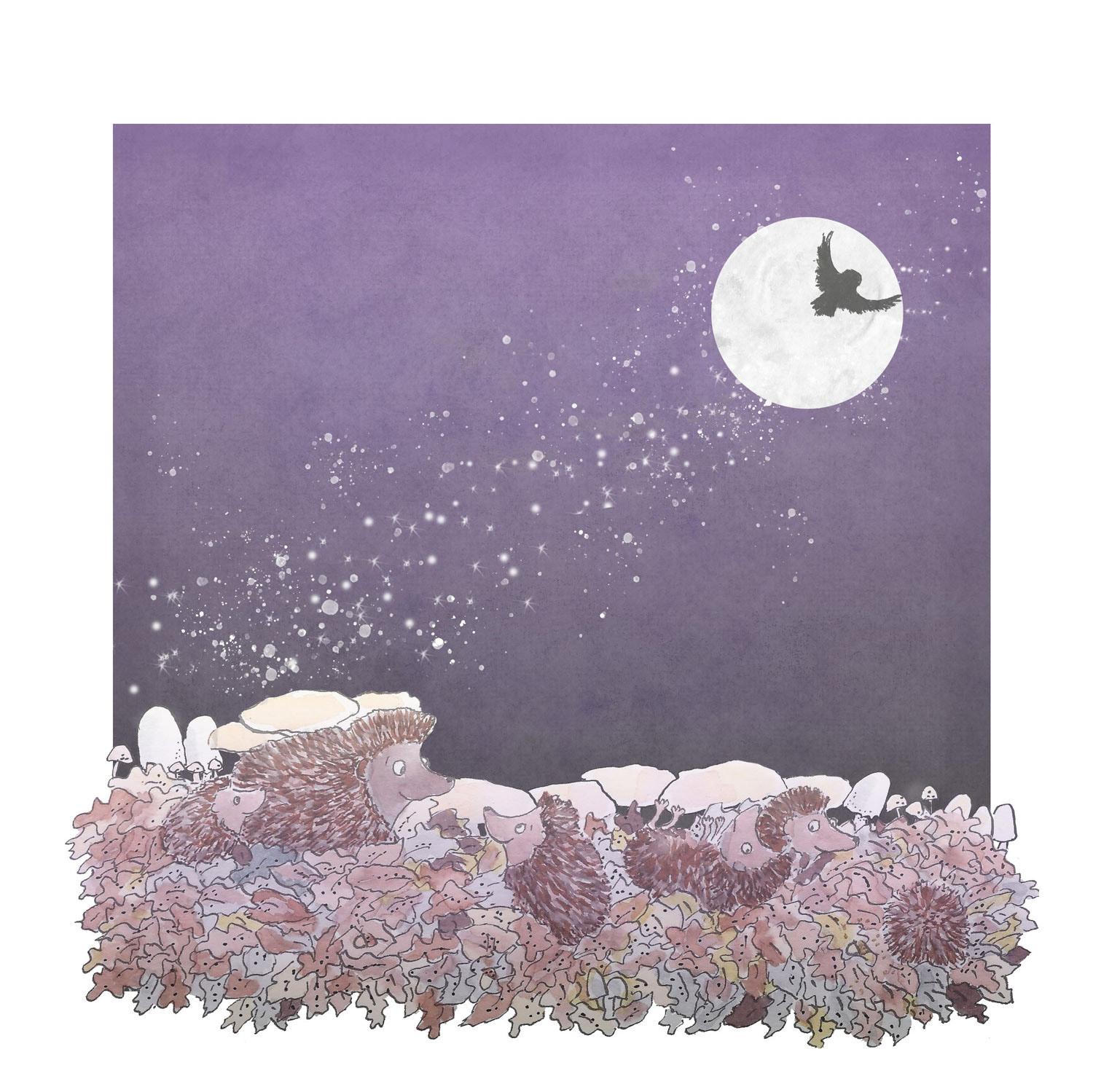 Hedgehogs, from The Dreaming Lark and the Vigilant Barn Owl