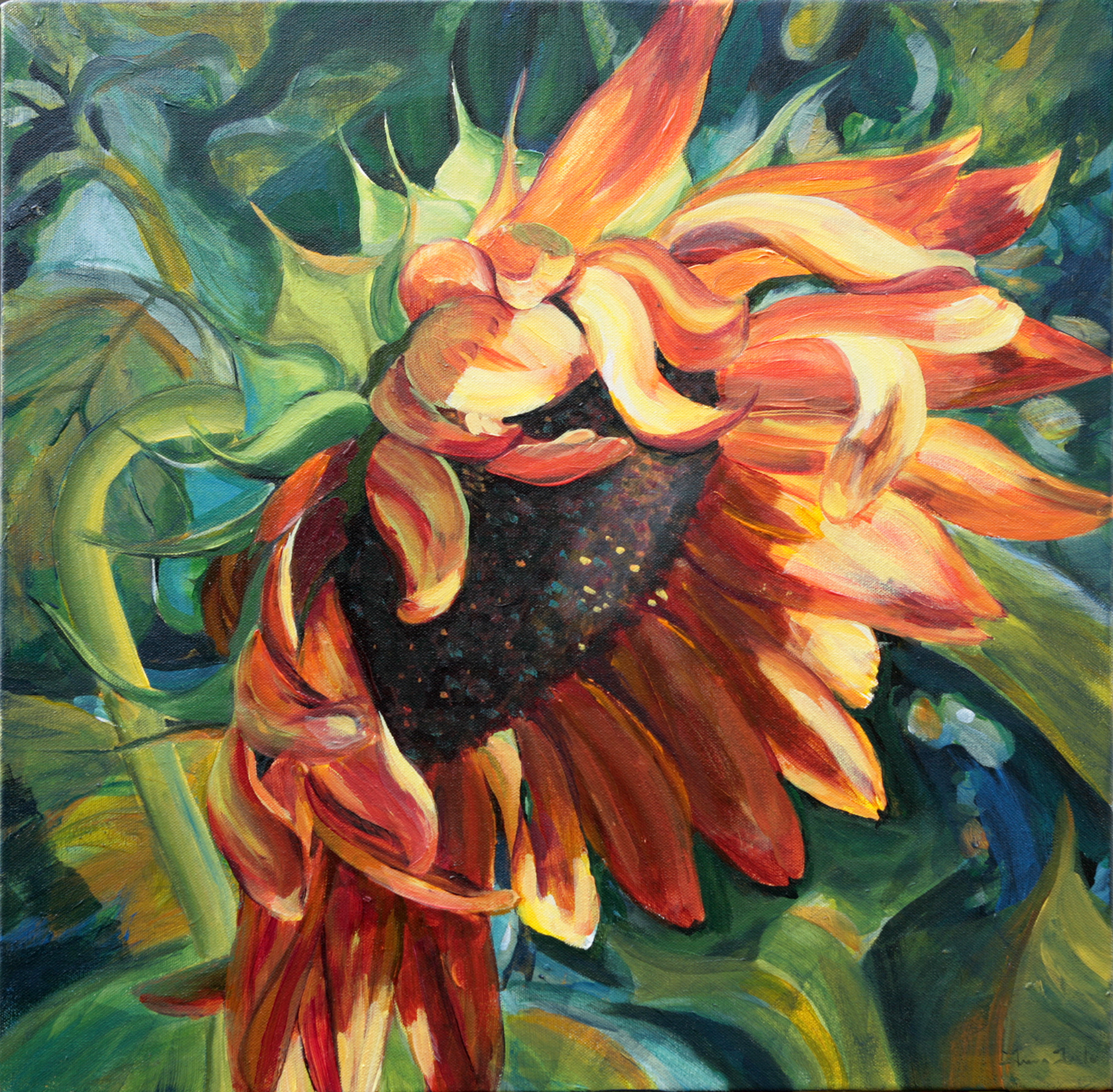 "Nuance" 20x20, acrylic on canvas