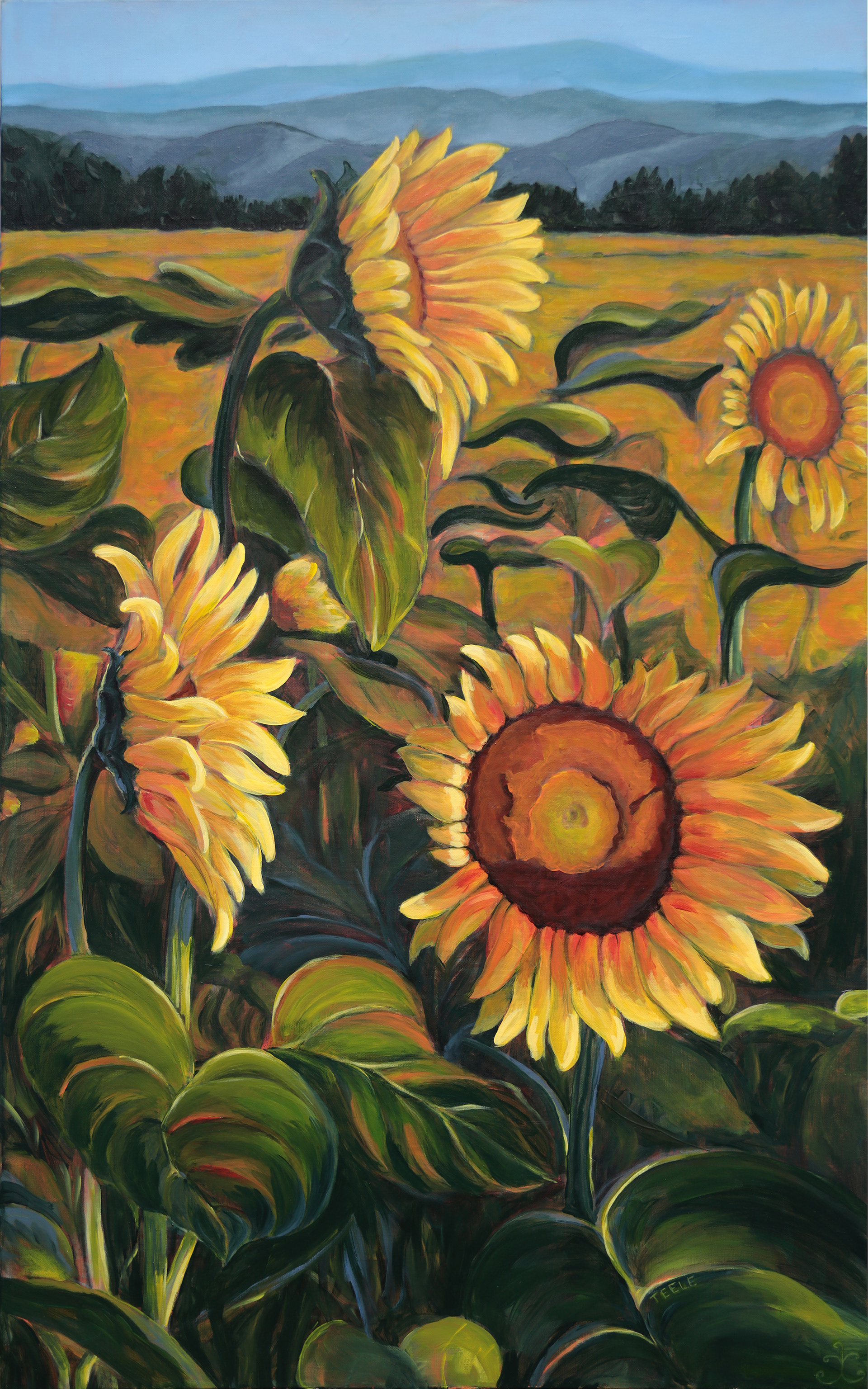 "Evocation" 30x48, oil on canvas