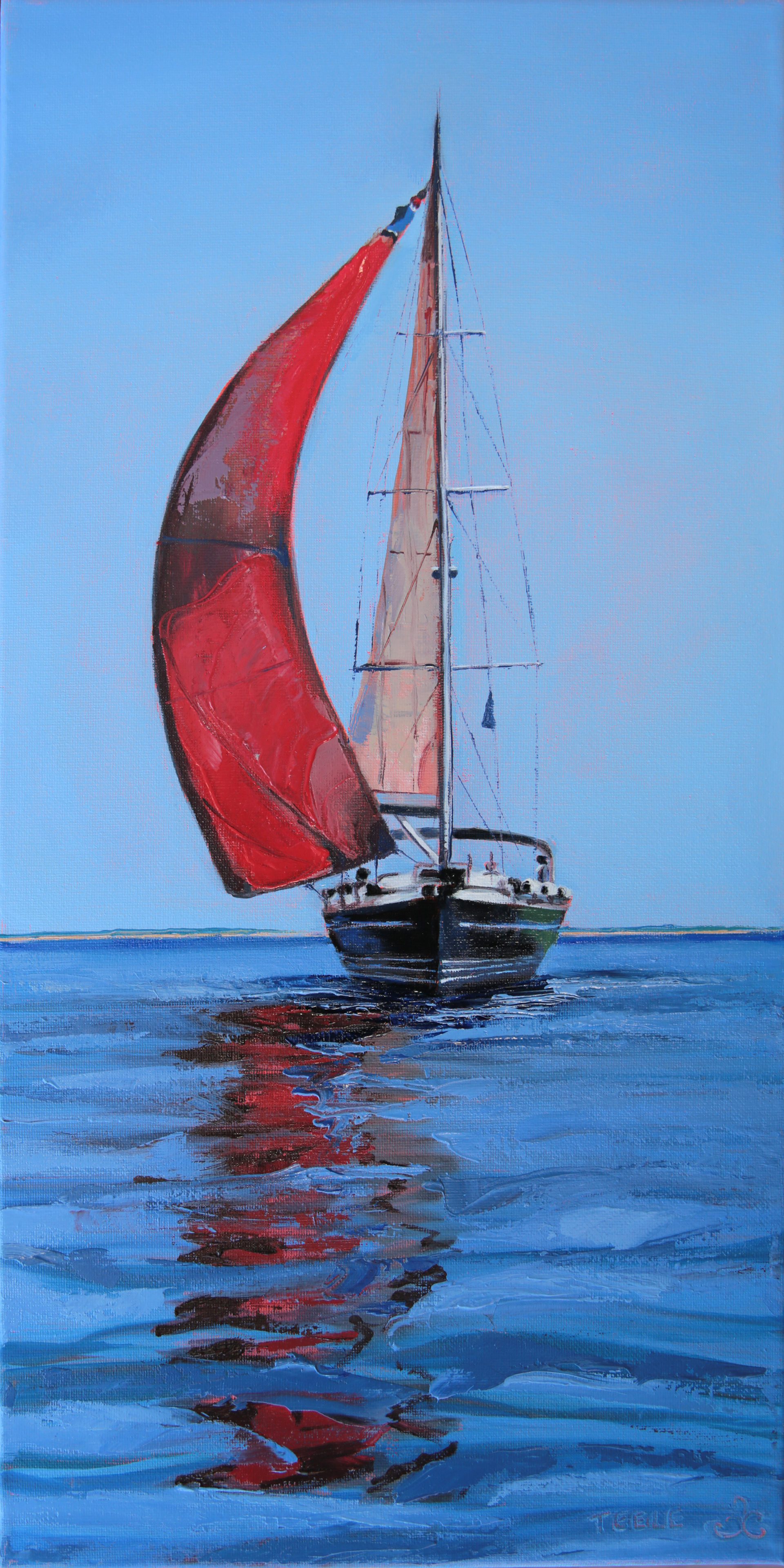 "Portobello Belle "10x20, oil on canvas