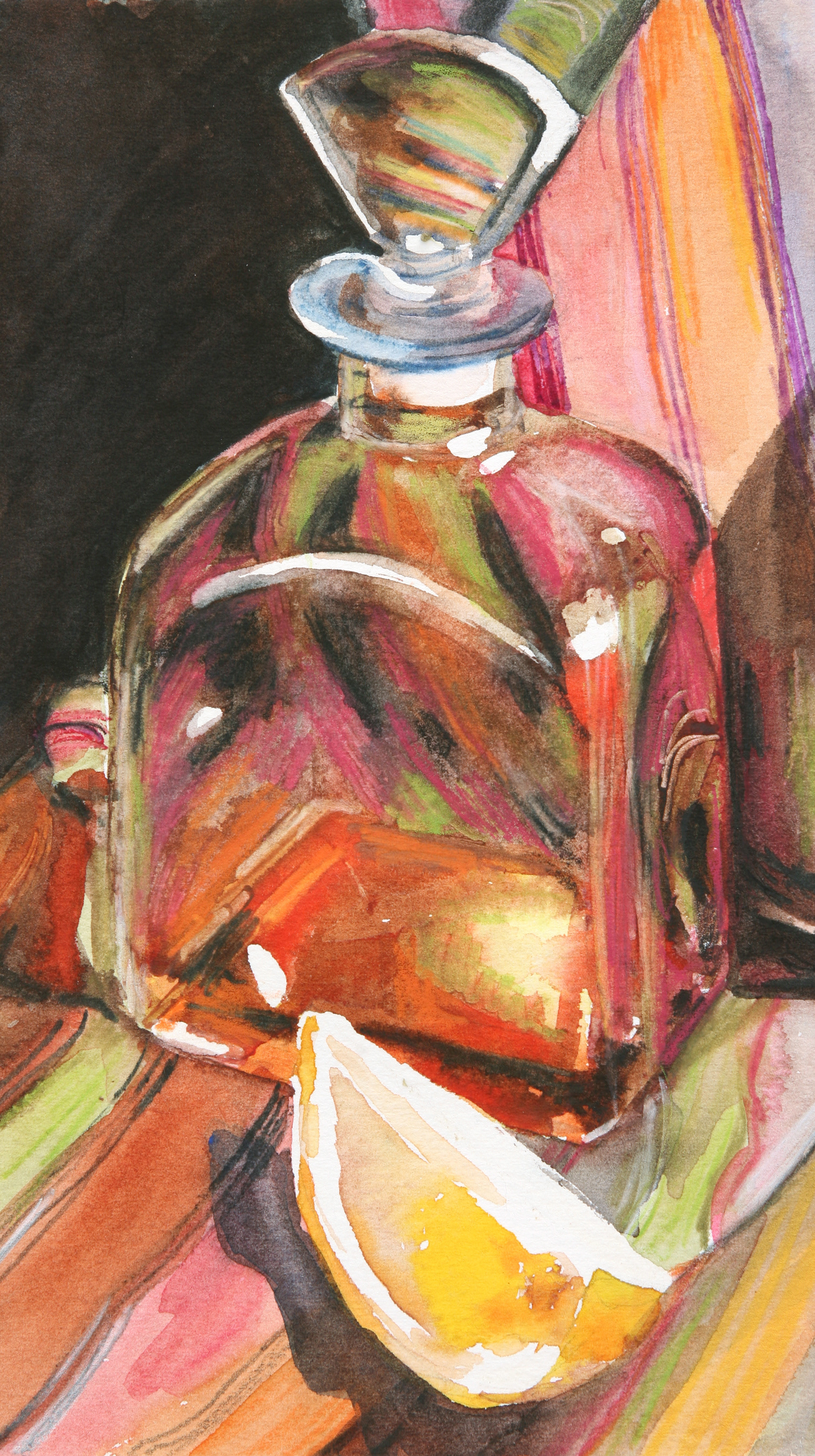 "Sweetness" 6x10 acrylic on paper