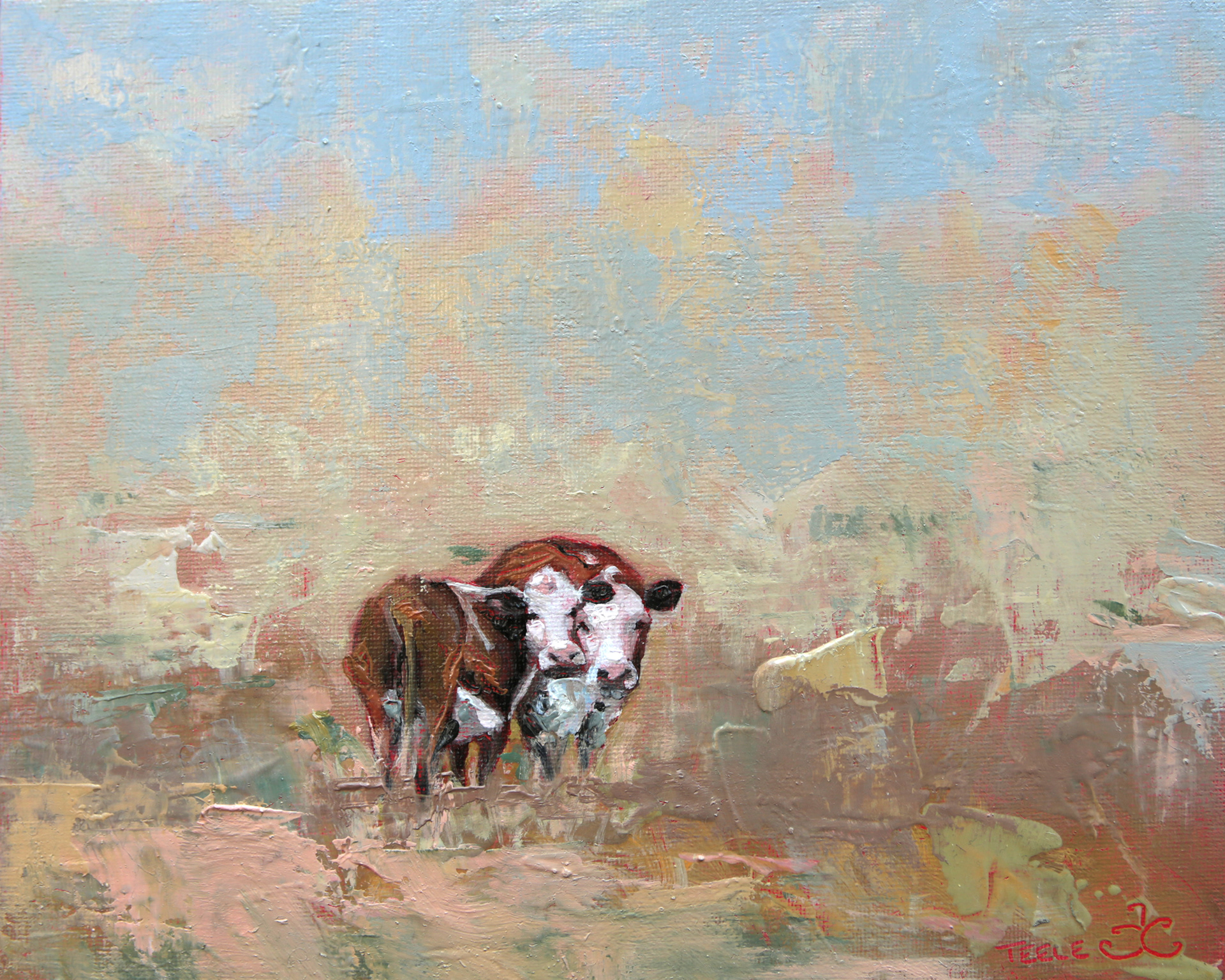 "Southland in the Springtime" 8x10, oil on canvas