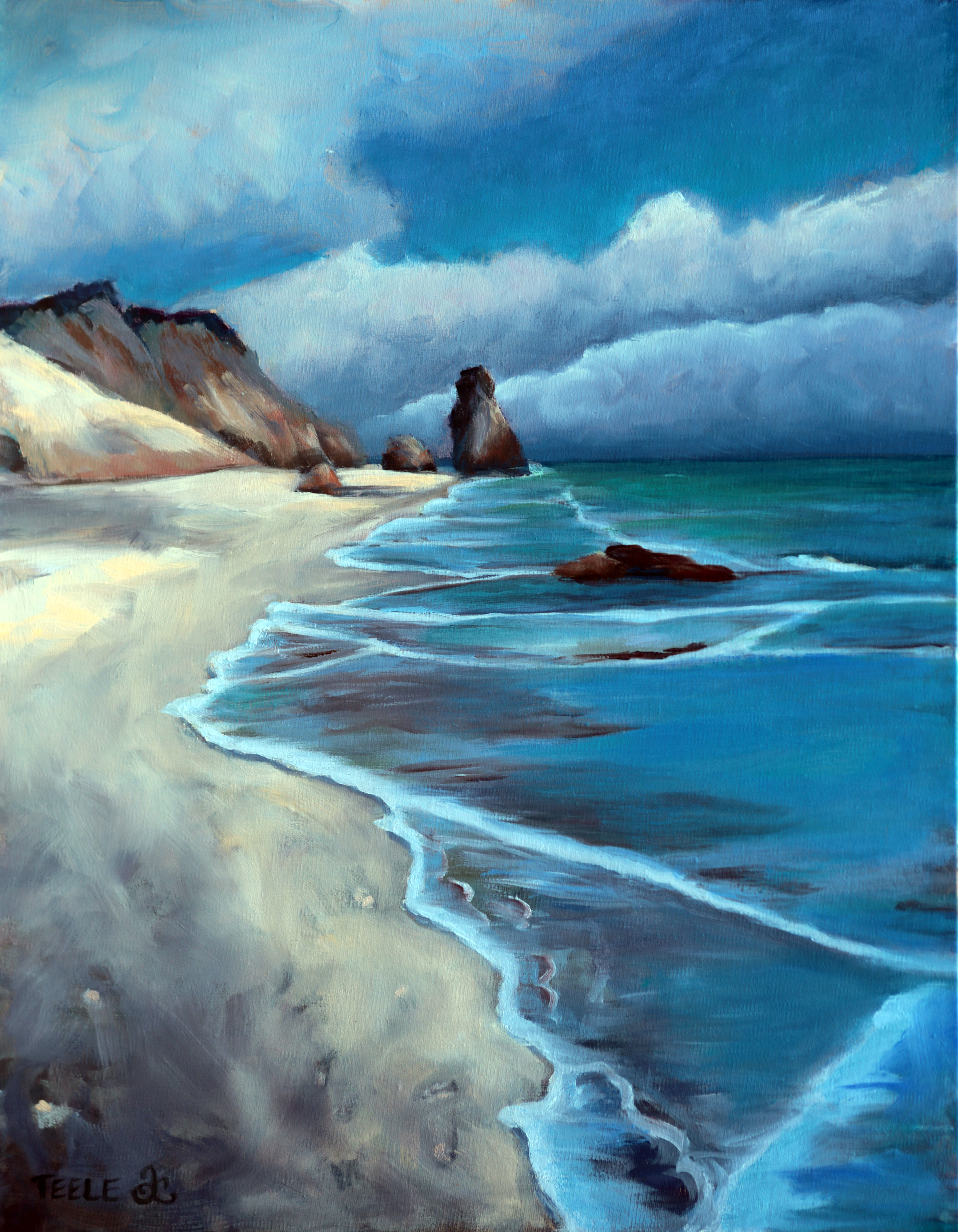 "Before the Fall" 14x18 oil on panel