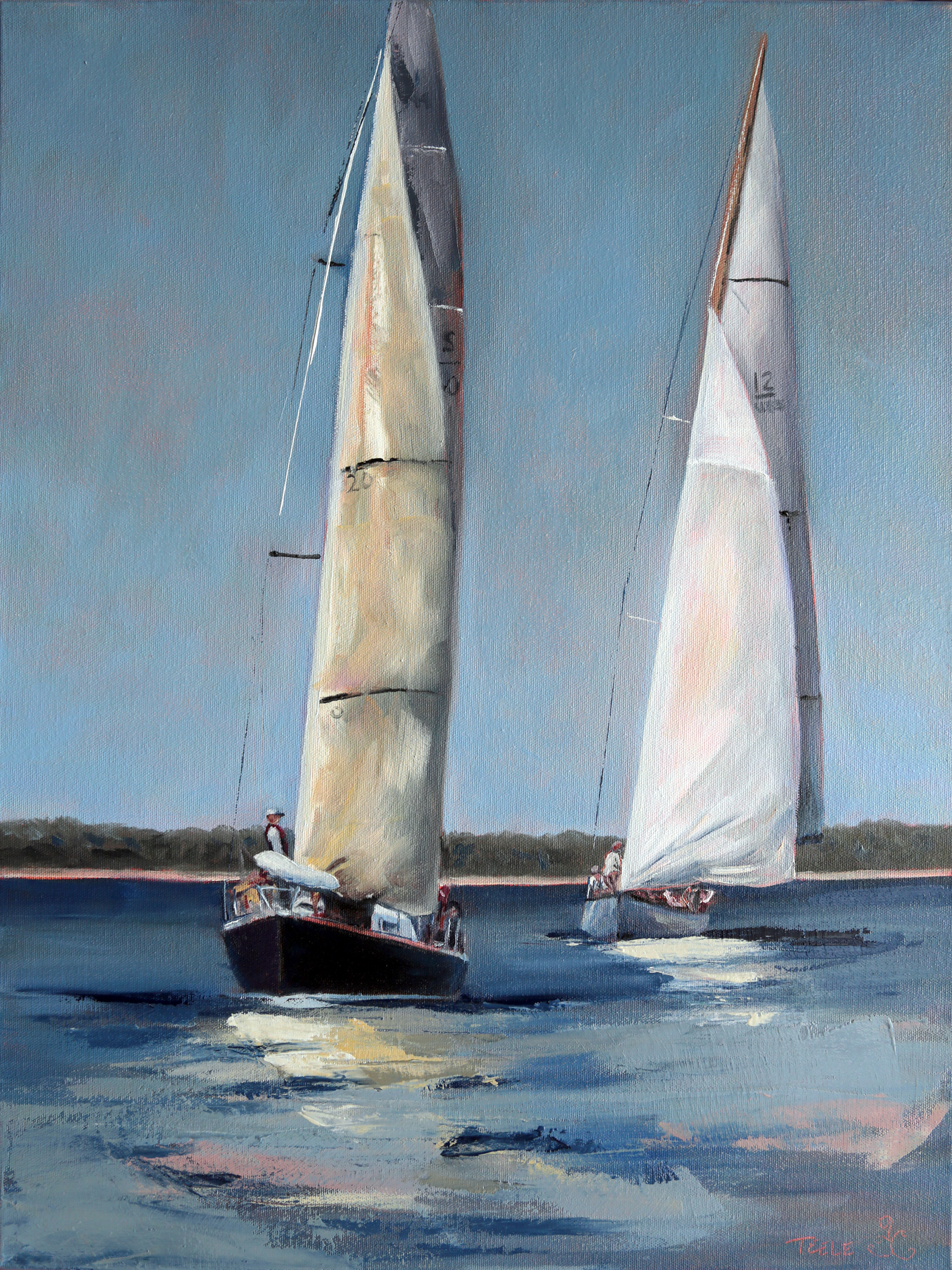 "Kindred Spirits" 18x24, oil on canvas