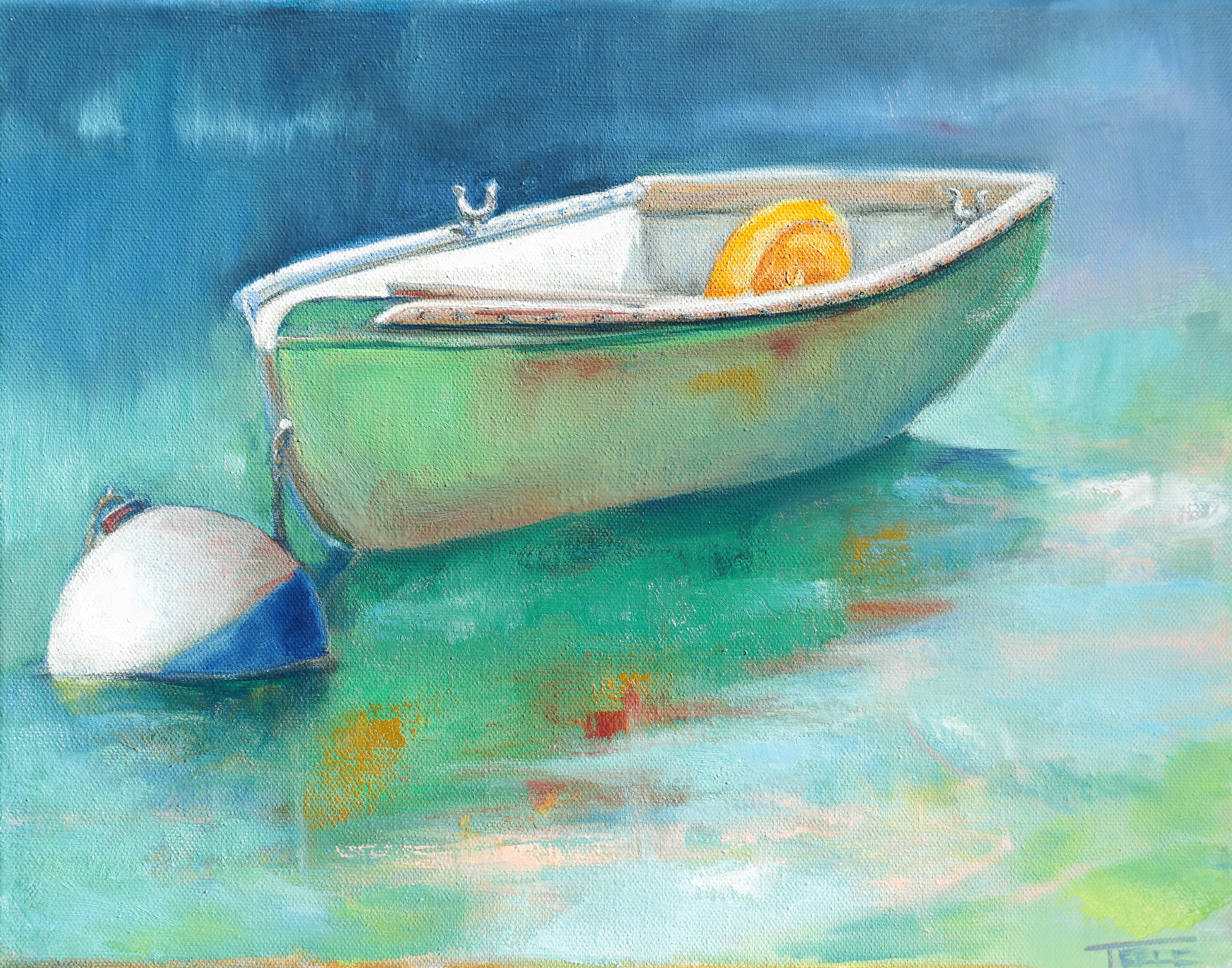 "Glow" 11x14 oil on canvas