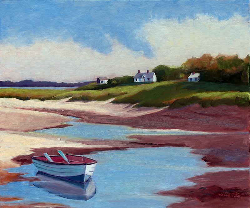 "Tidal Pools" 24x20, oil on canvas