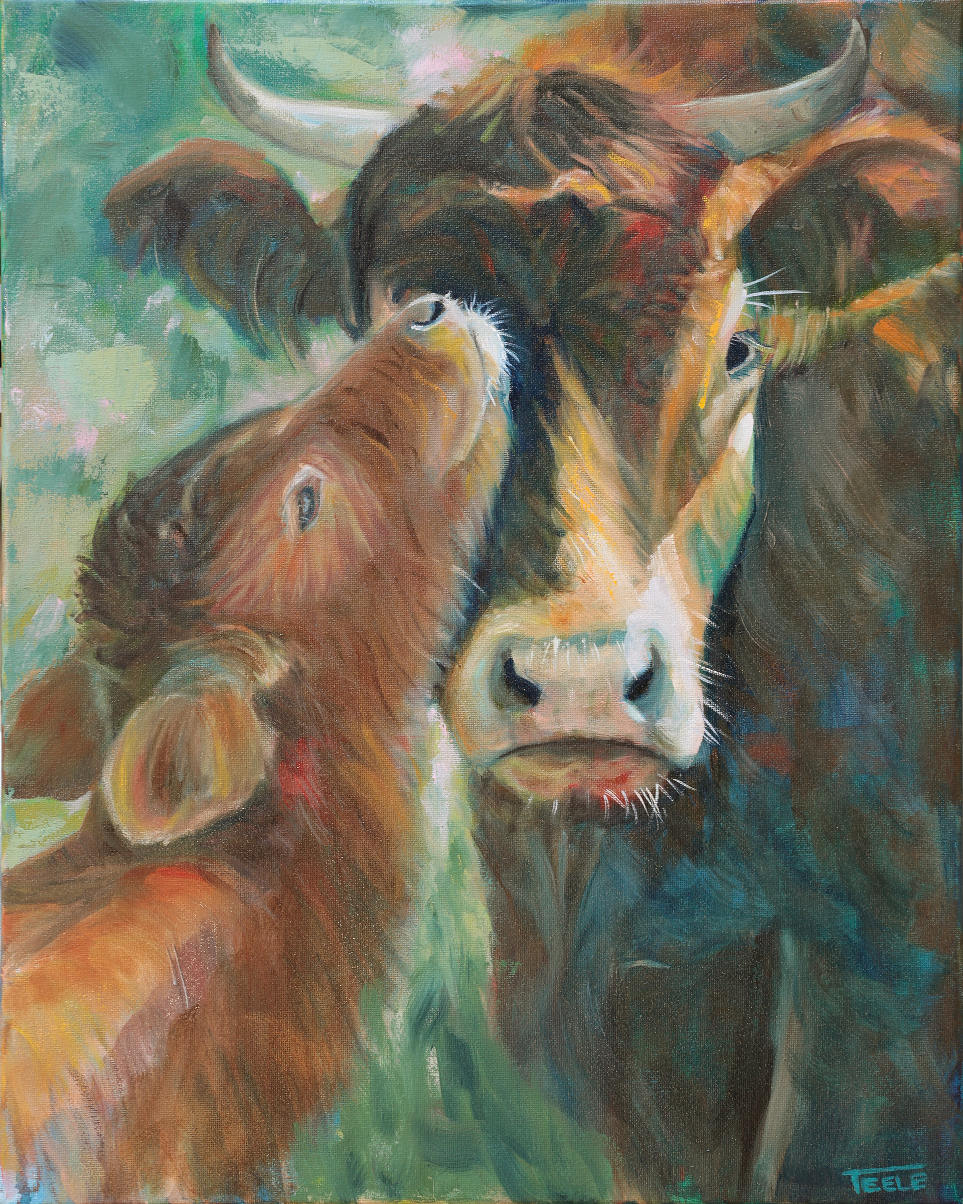 "Pathways to Empathy" 16x20 oil on canvas