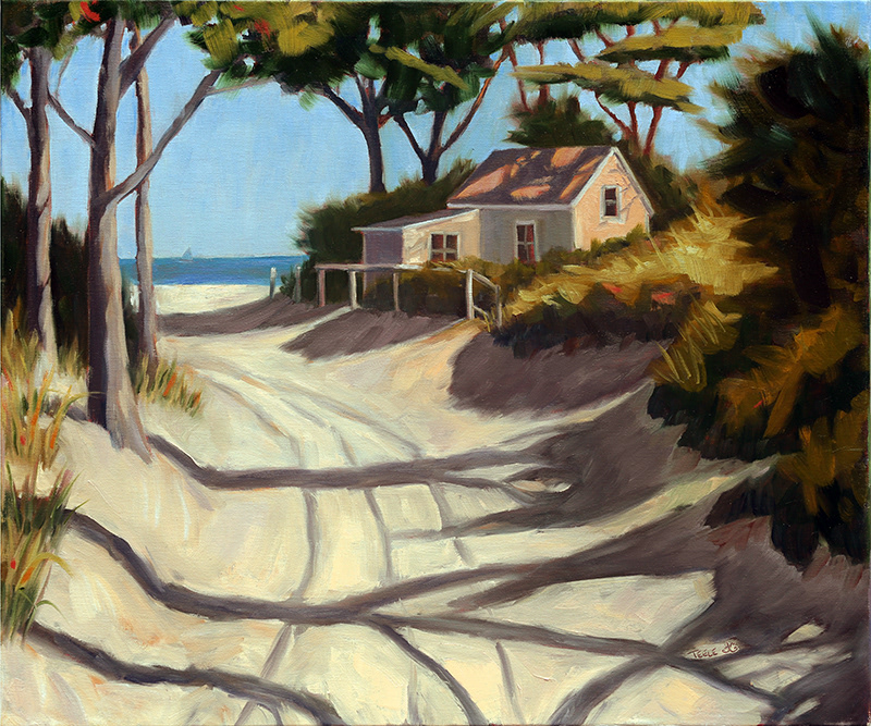 "Beach Road" 24x20, oil on canvas