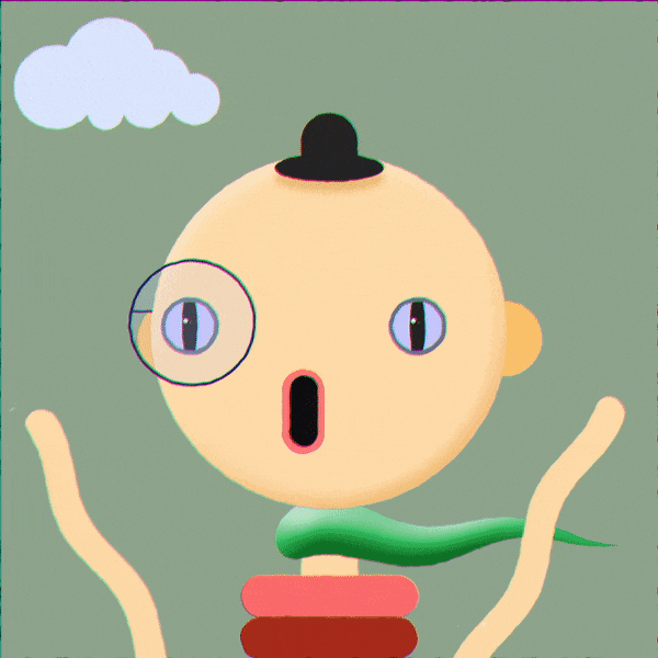 A frightened gentleman