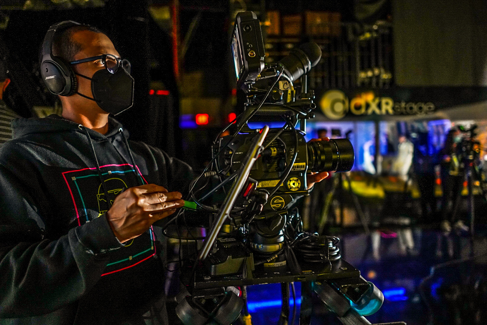 Cameraman en DXR Studios