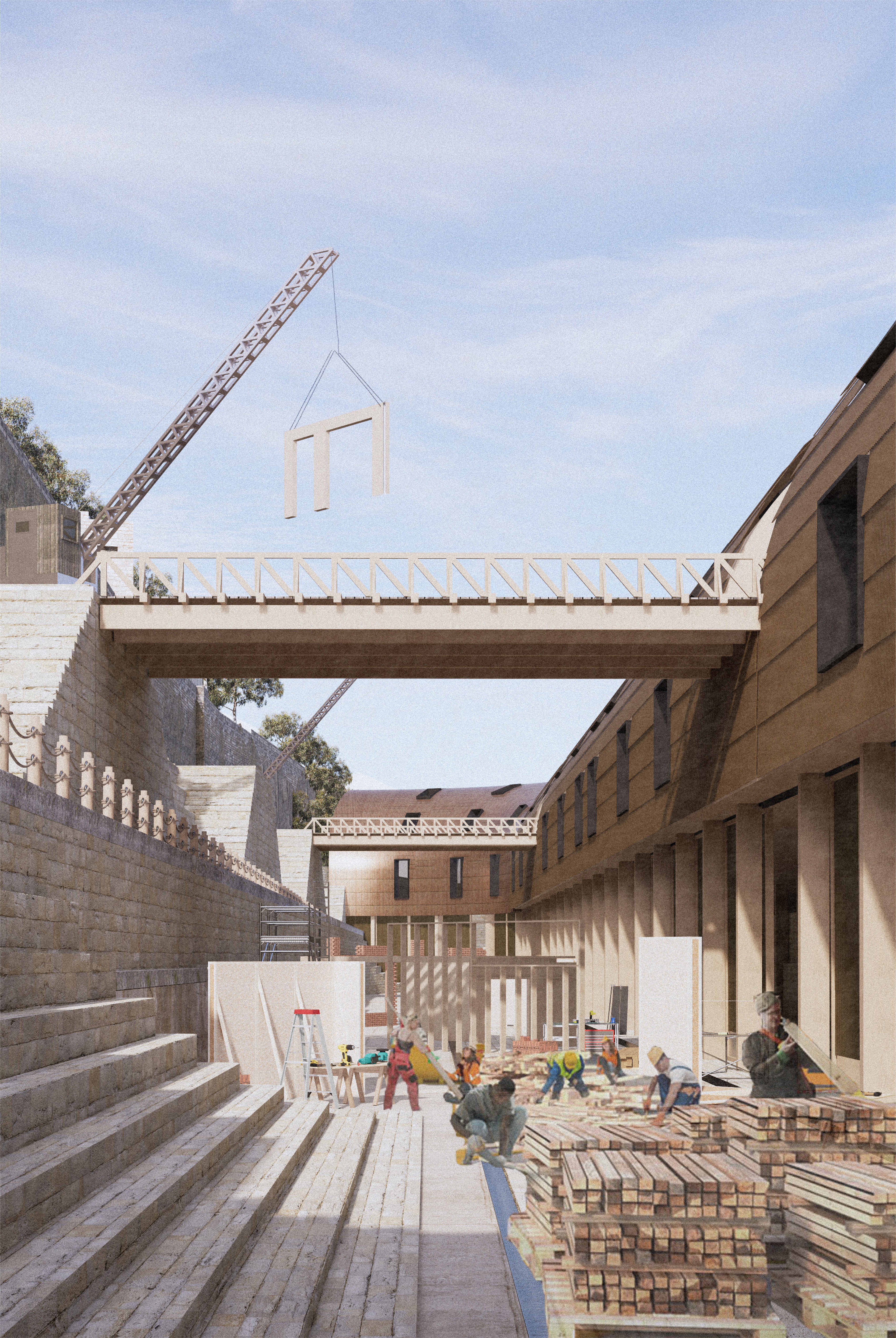 Render Image - Drydock School Workshop