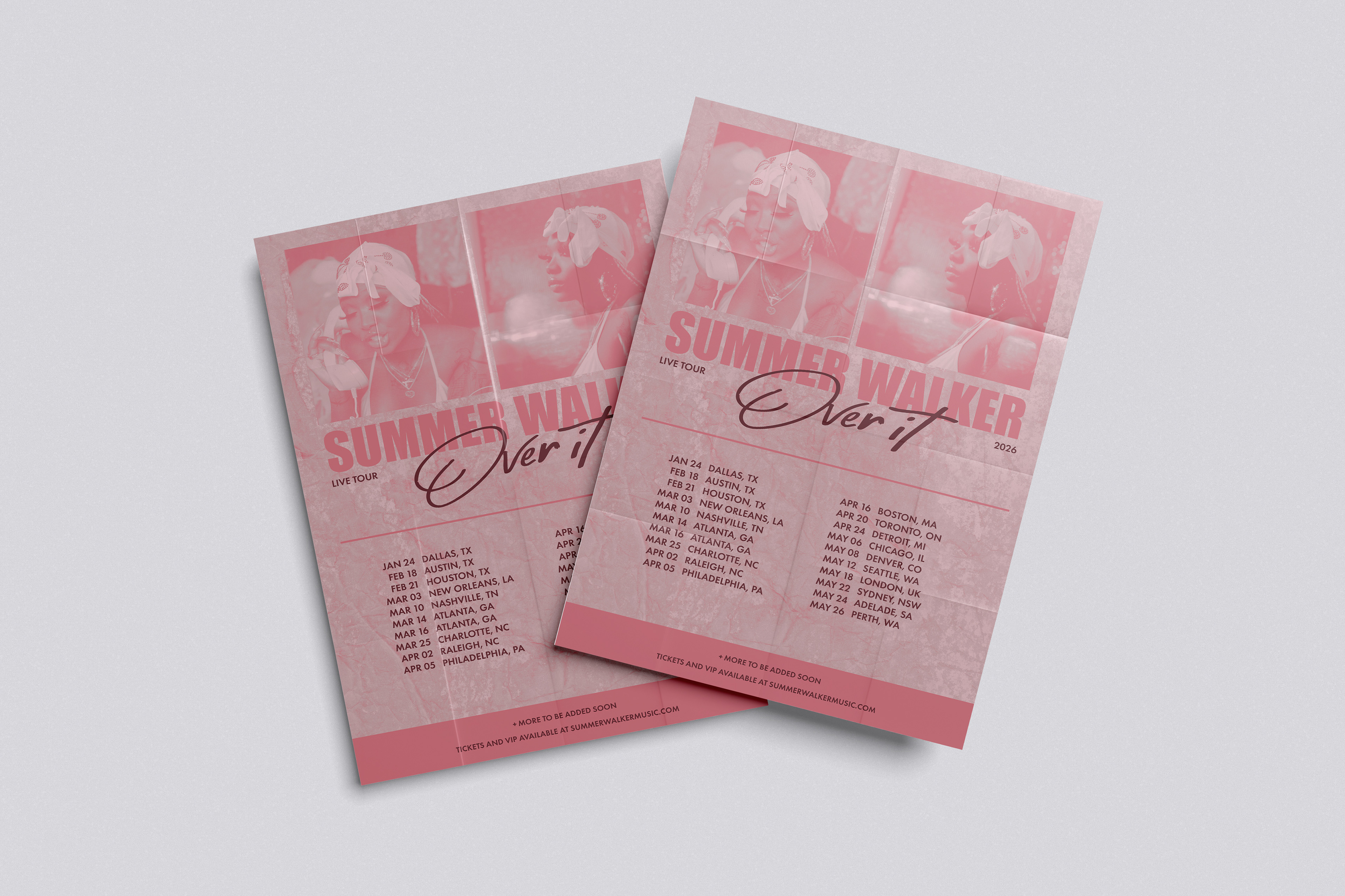 Summer Walker Tour Poster