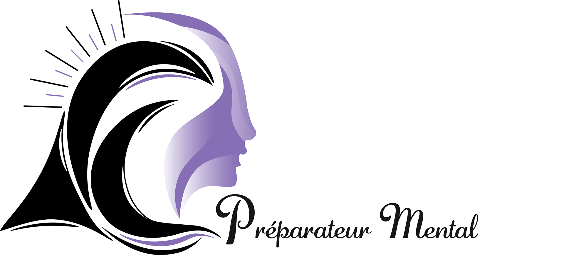 Logo et identité visuelle réalisés pour un préparateur mental