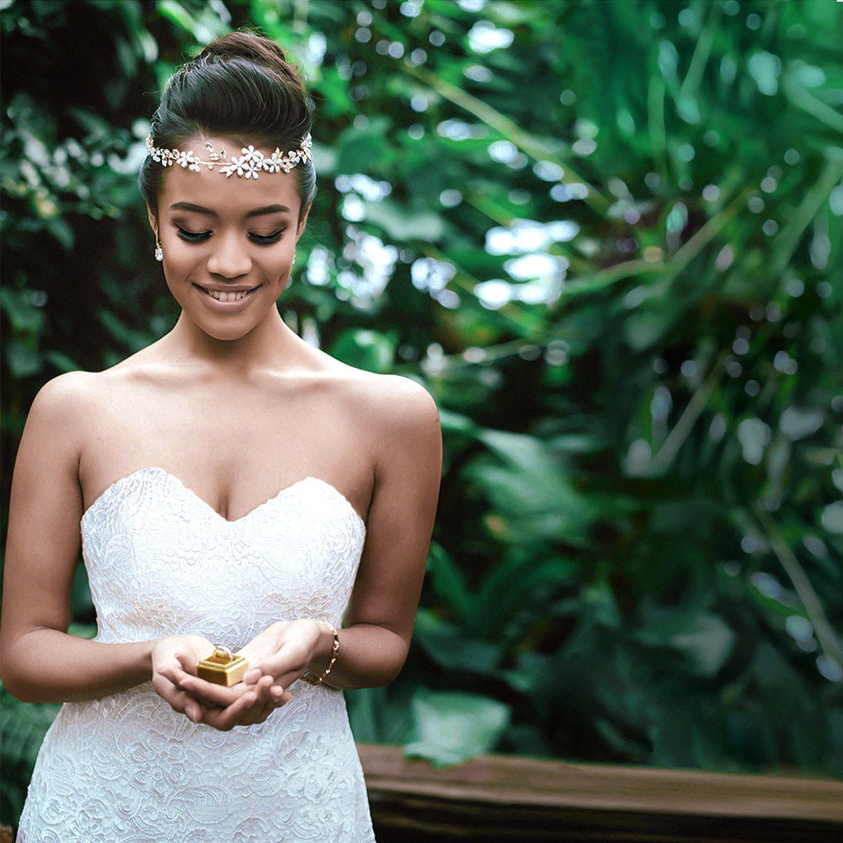 Hochzeitskleid aus Spitze