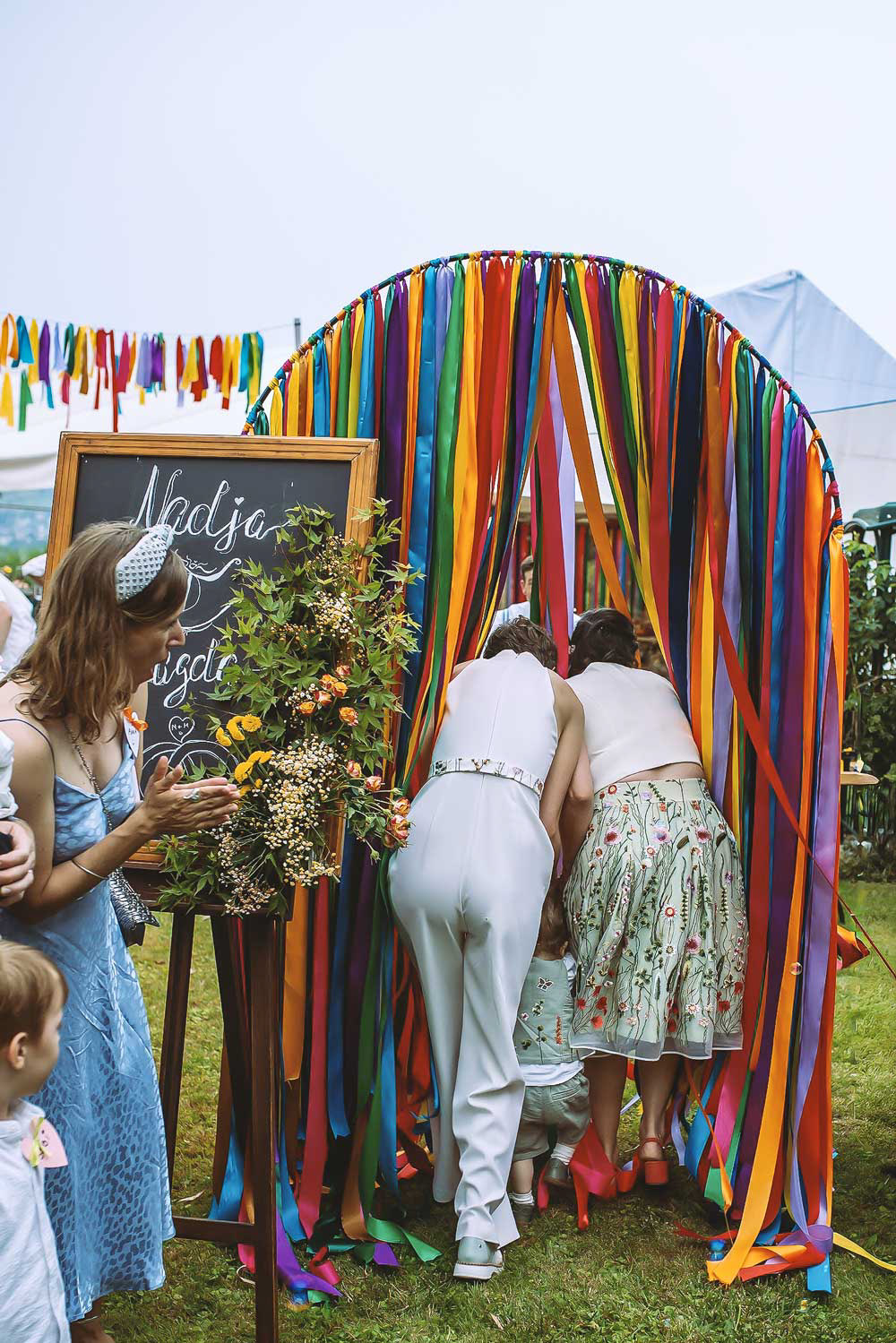 Mix & Match Hochzeit verspielt und elegant