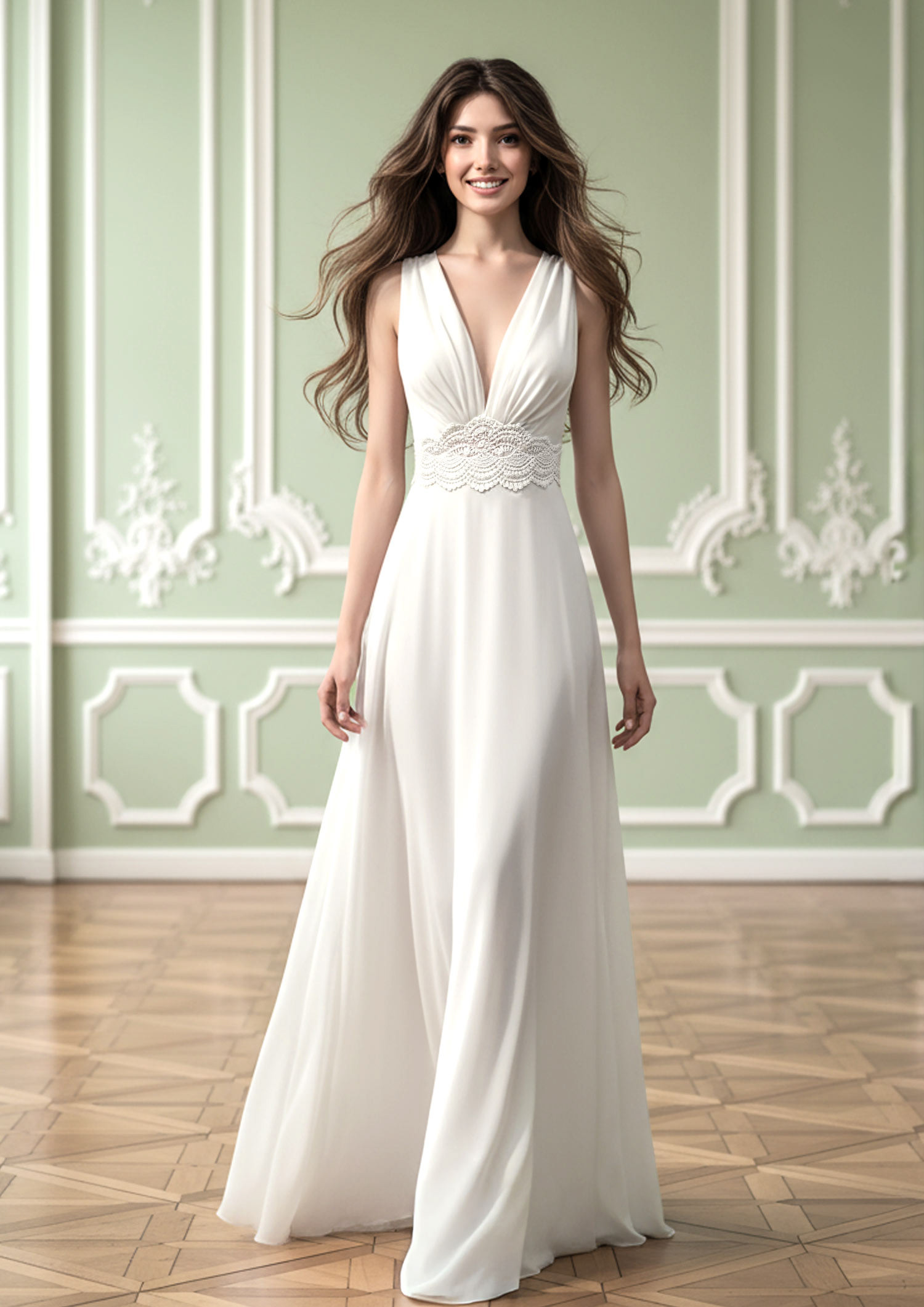 Brautkleid mit flexiblen Optionen