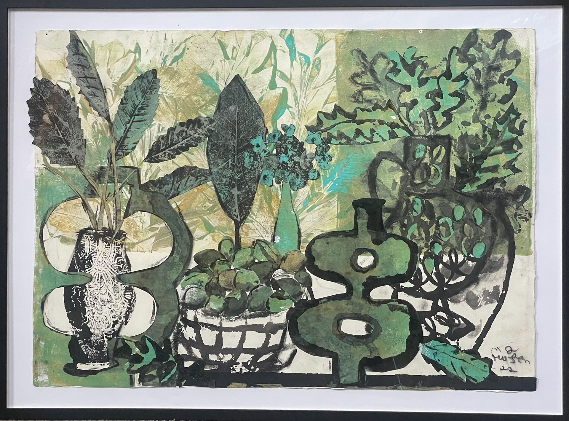 Vertigris to the Nth Degree / 36 x 24 / Framed, $2,200 