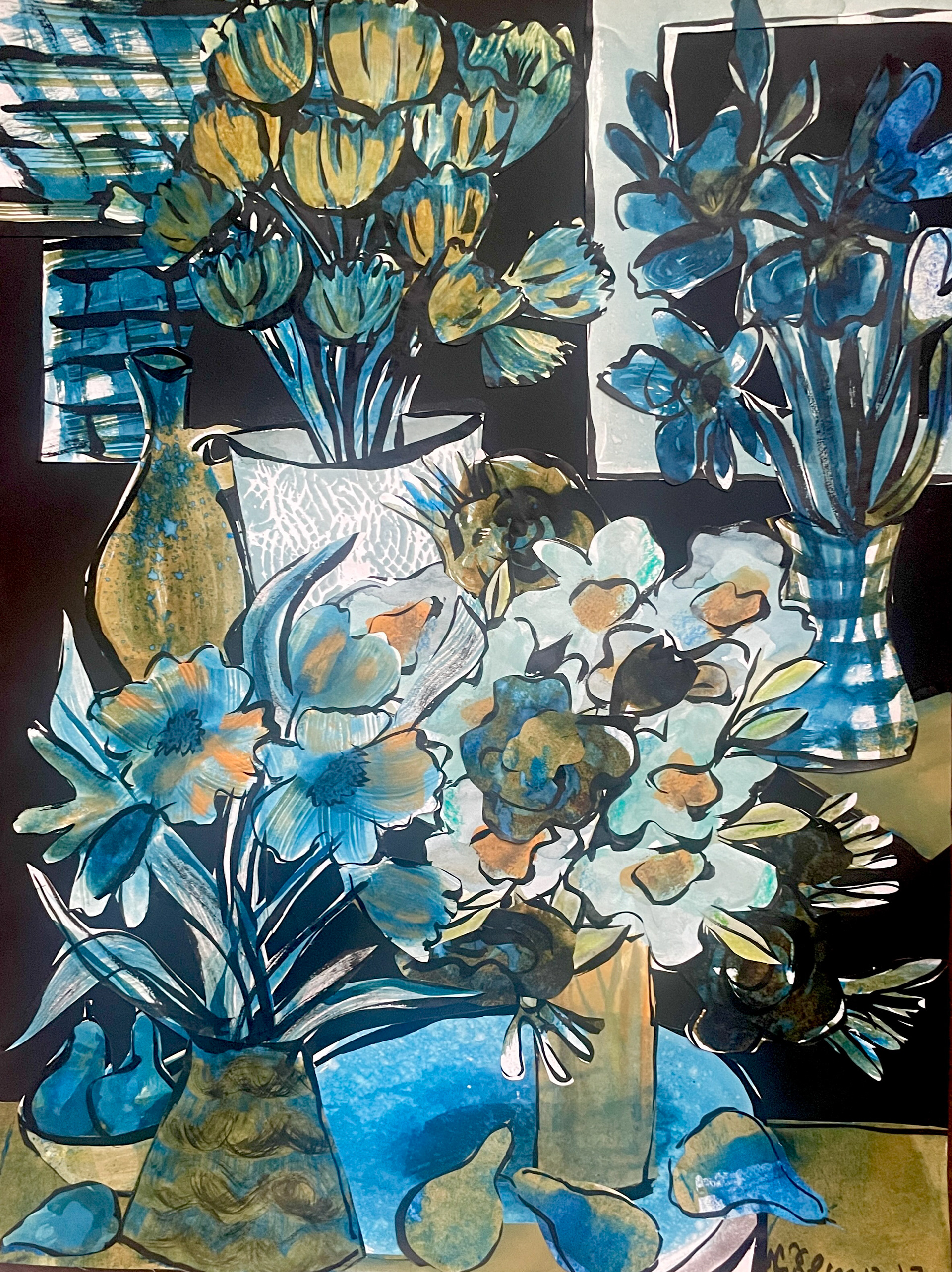 Is One Enough? Are Six Too Many? / 22 x 30 / Framed, $2,000