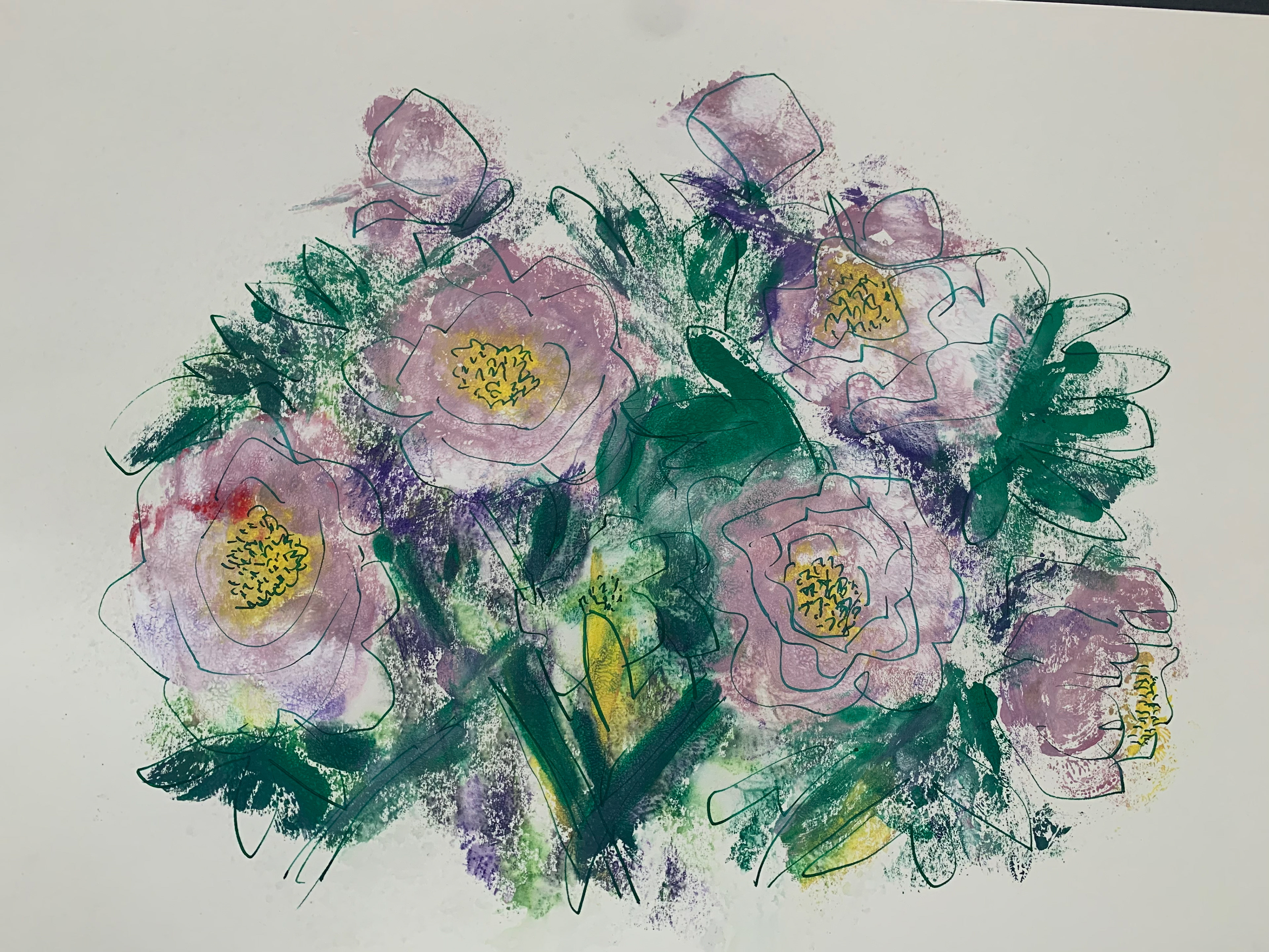 31 / Tree Peonies, 11 x 14 / $600