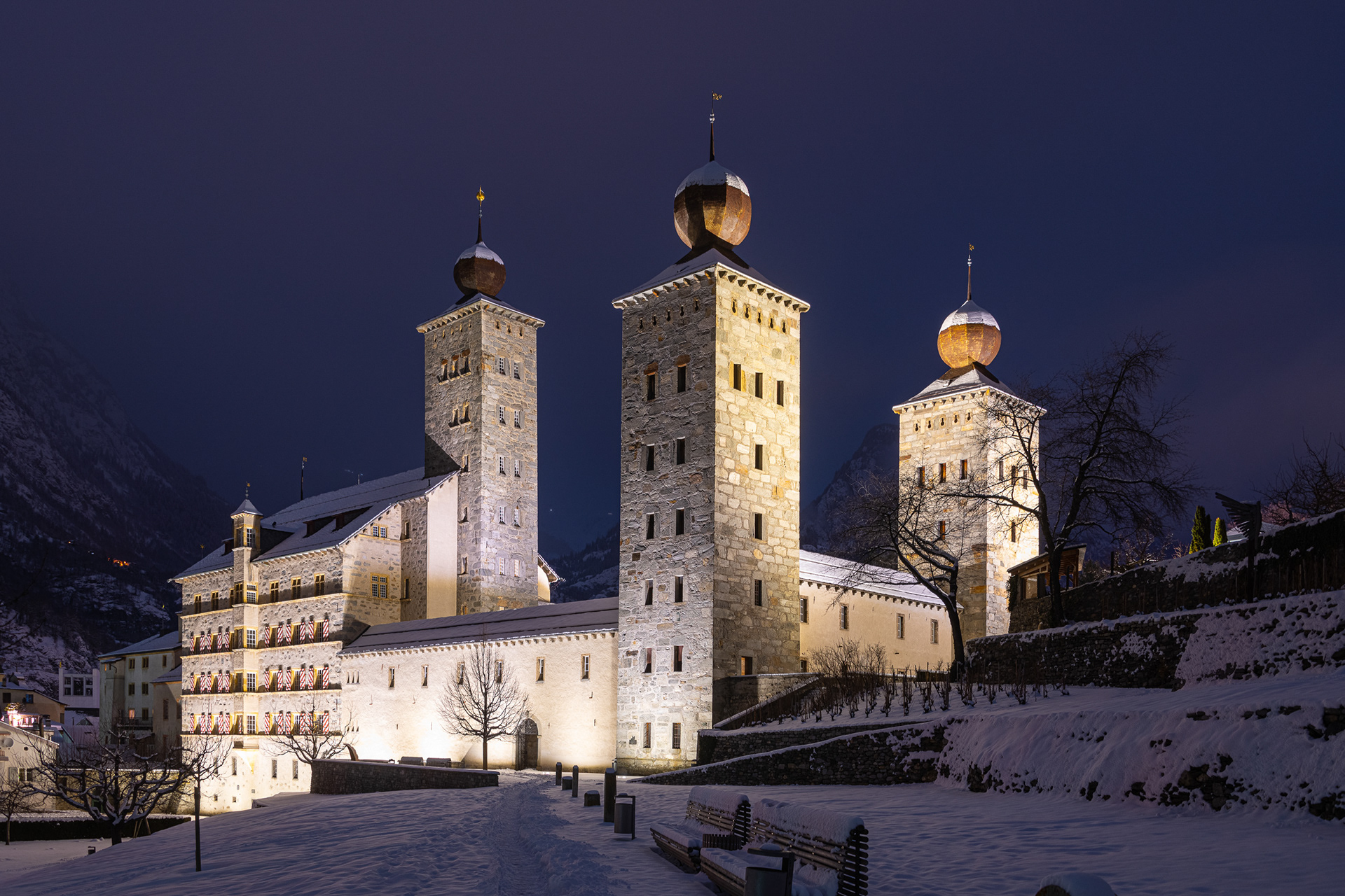 Stockalperschloss, Brig, Schweiz